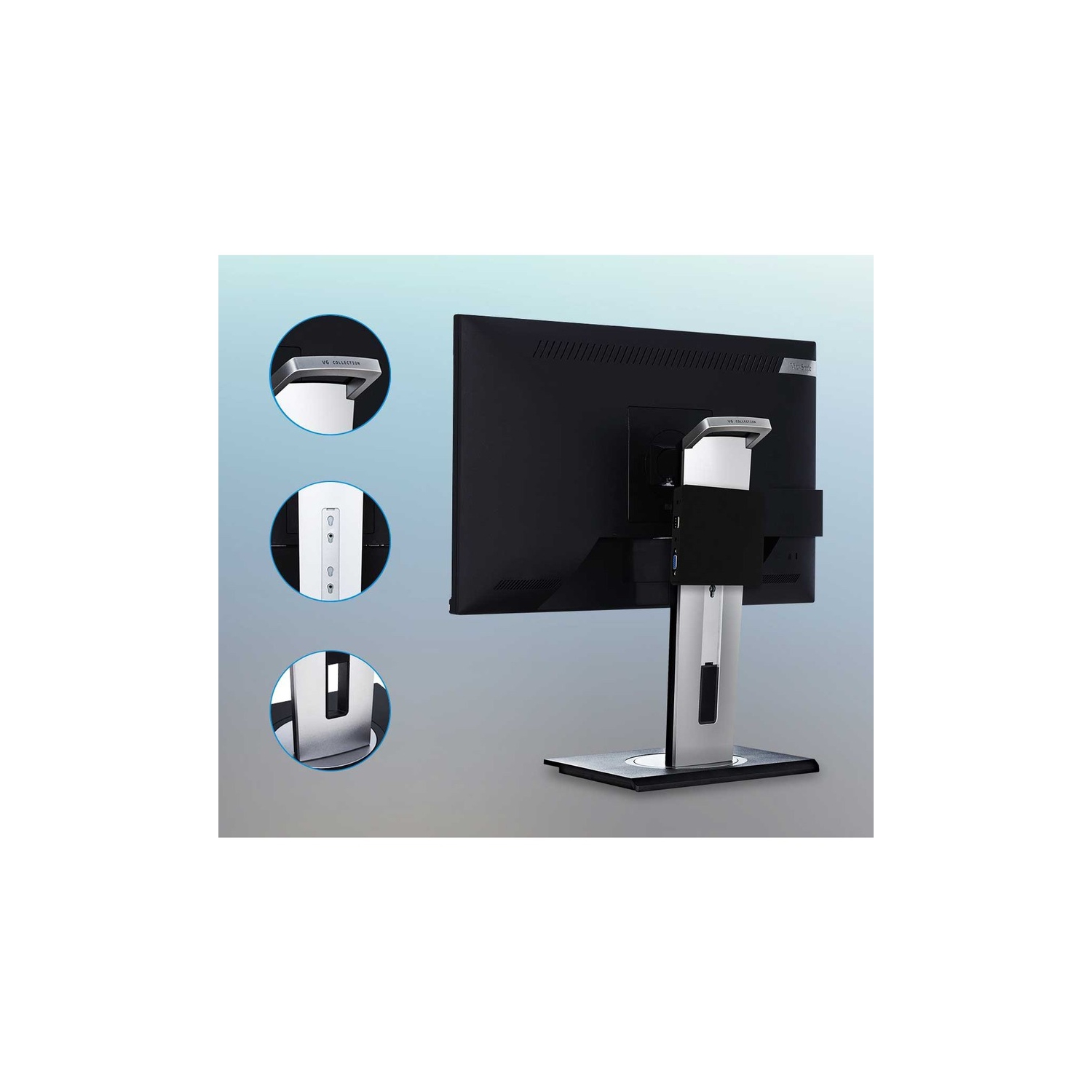 ViewSonic VG2248 22" IPS 1080p Ergonomic Monitor with HDMI DisplayPort USB and 40 Degree Tilt for Home and Office