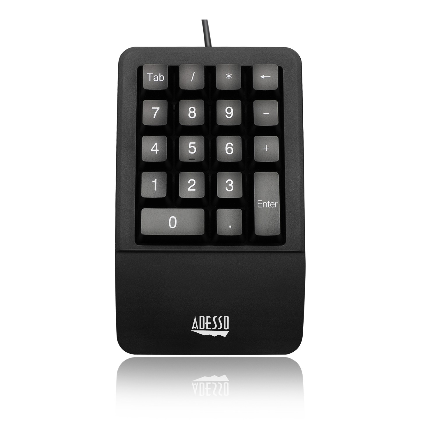 Adesso Wired Ergonomic Waterproof Keyboard -