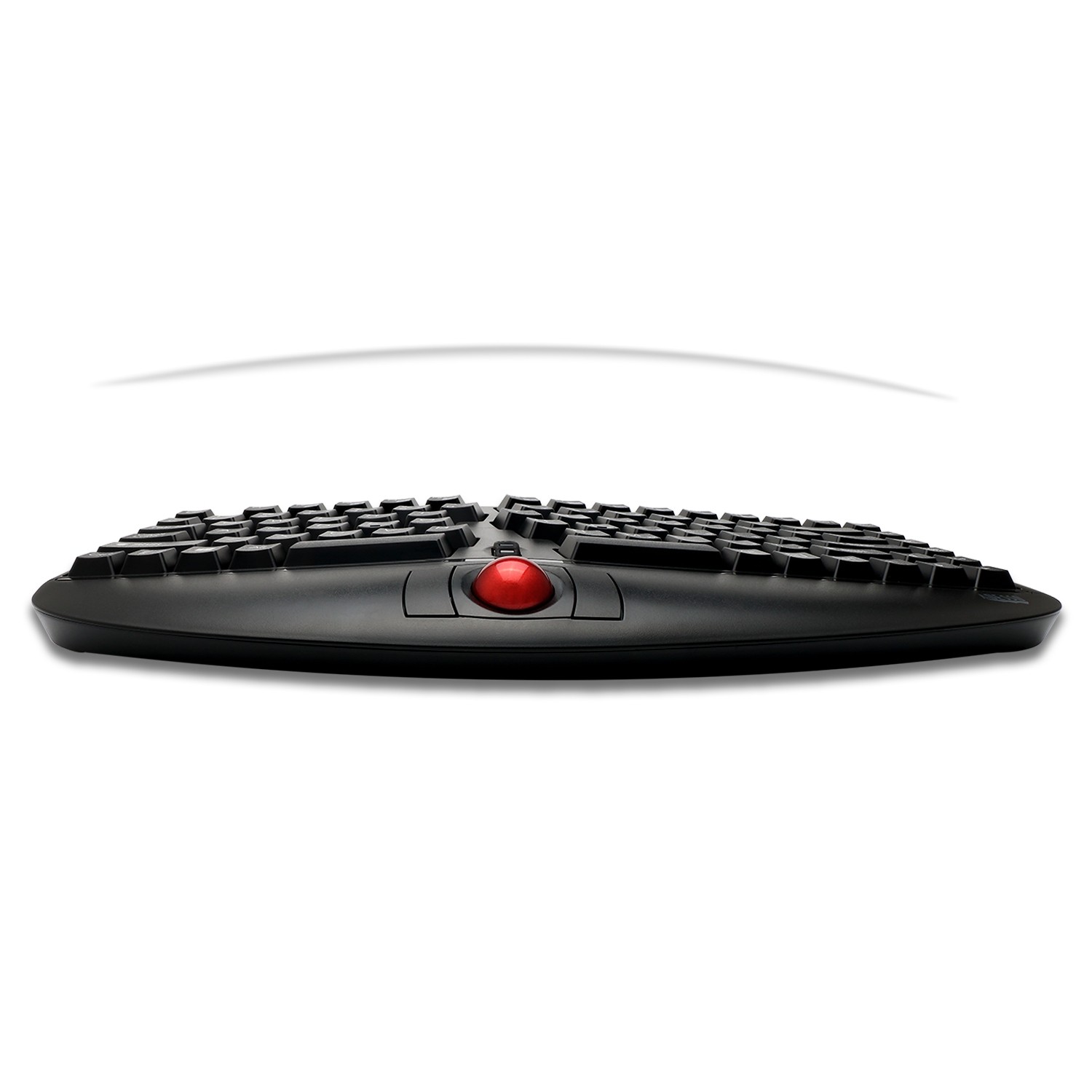Clavier ergonomique sans fil Tru-Form Media 3150 d’Adesso avec boule de commande