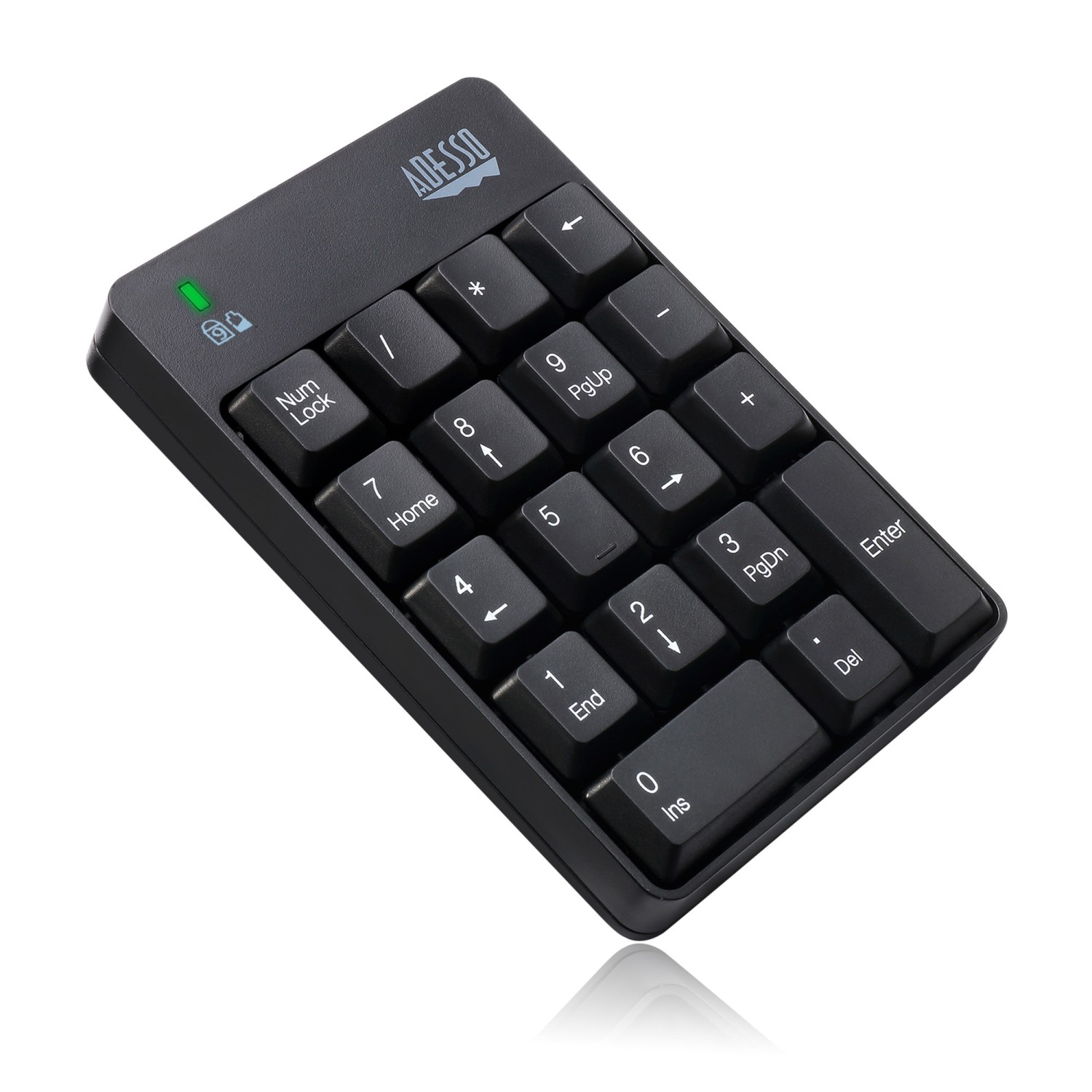 Adesso Wireless Keyboard Number Pad -