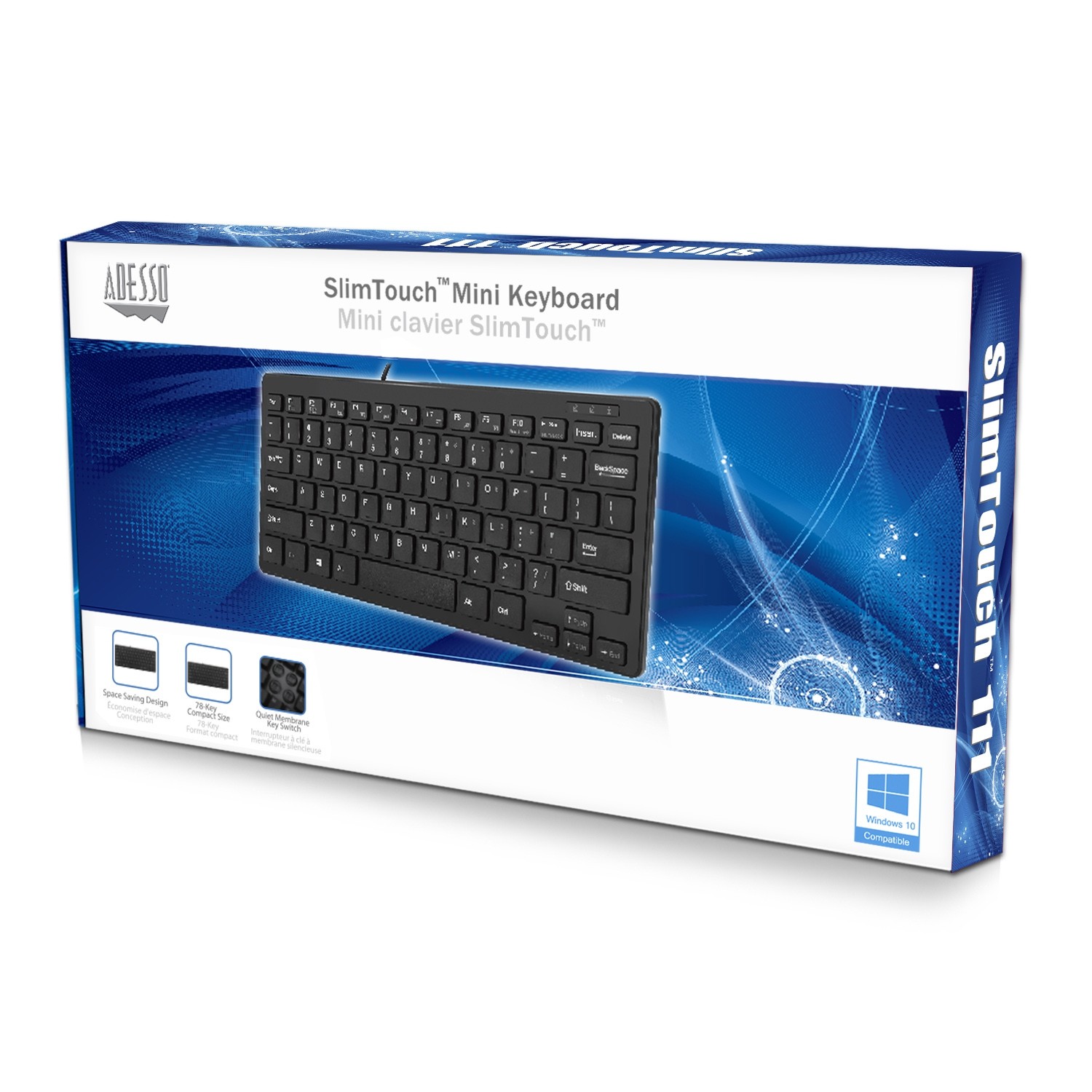 Clavier avec fil SlimTouch d’Adesso