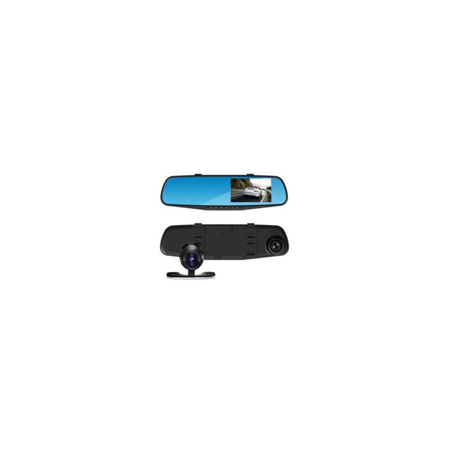 Globaltone Dashboard Camera With 2 Lenses, Full HD, 4.3 "LCD, Microsd