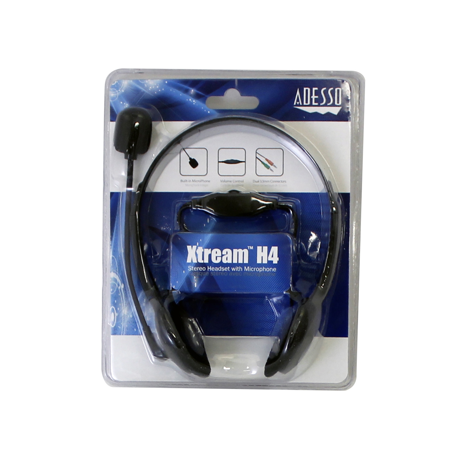 Adesso Xtream H4 - Stereo Headset with Microphone