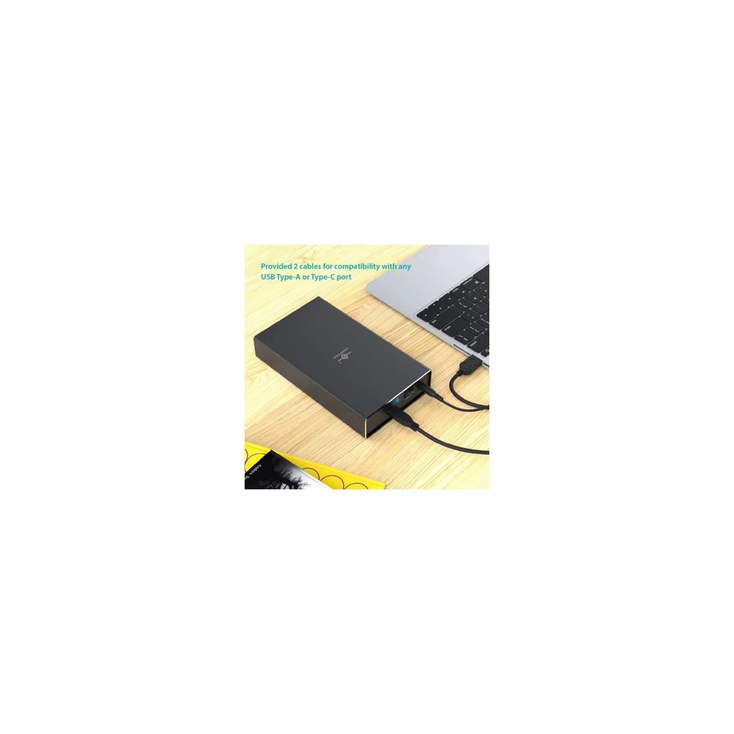 Vantec NST-371C31-BK NexStar Gx USB 3.1 Gen 2 Type-C 3.5" Sata HDD/SSD Enclosure, Comes with C to C and C to A Cable,...