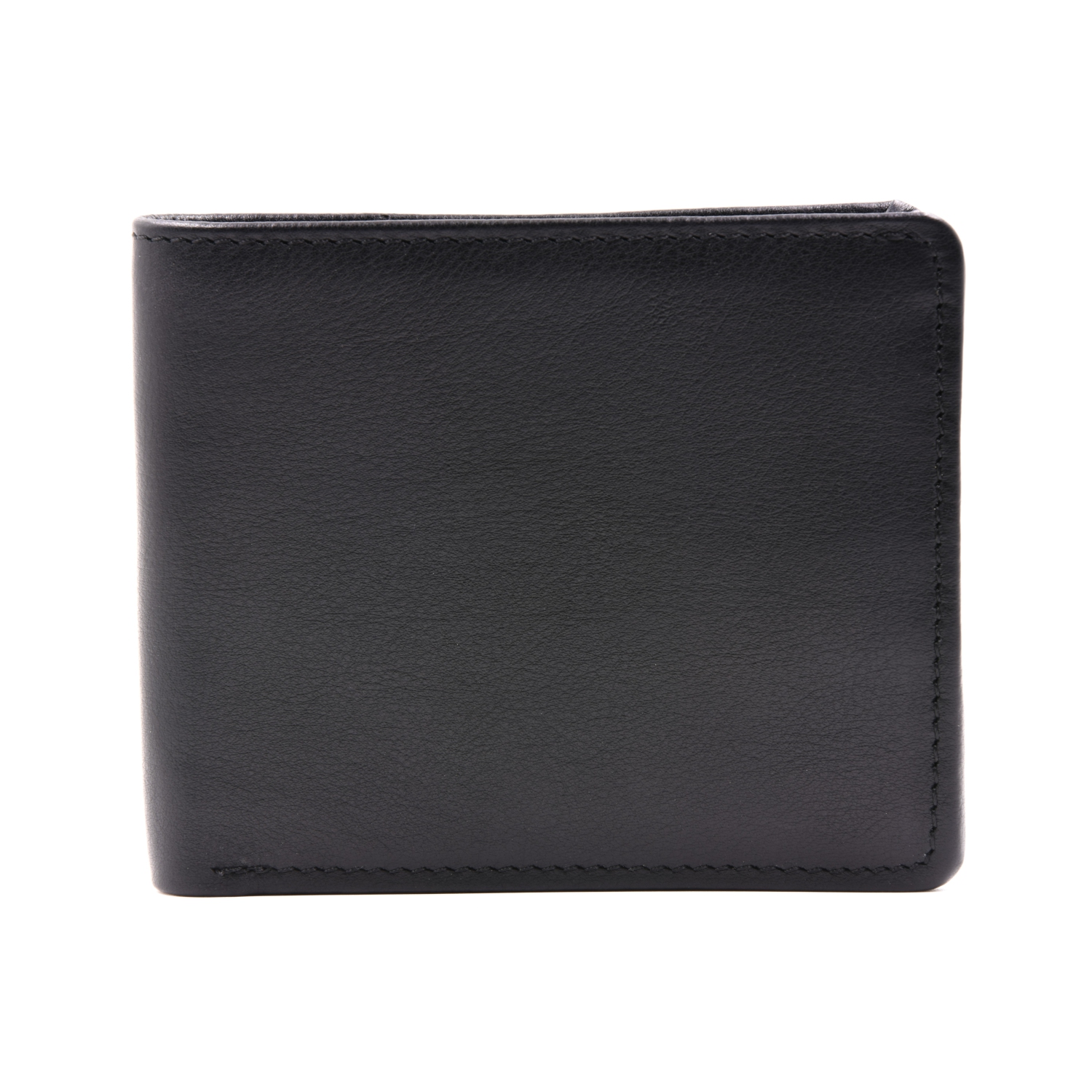 Ashlin – Portefeuille pour homme anti-RFID AVEC poches inclinées, noir