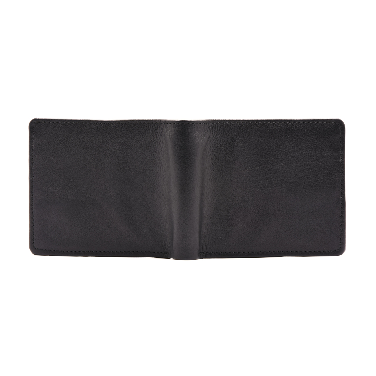 Ashlin – Portefeuille pour homme anti-RFID AVEC poches inclinées, noir