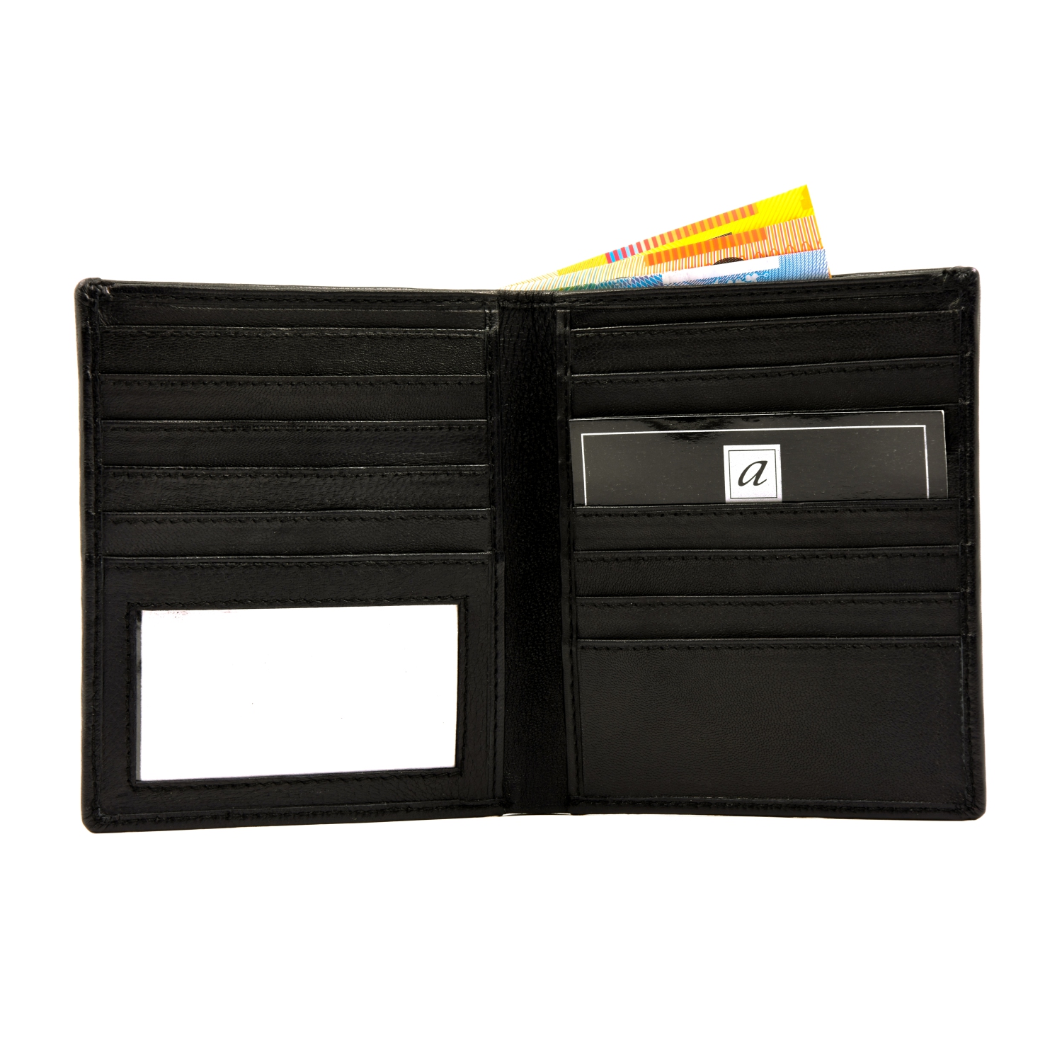 Ashlin® DESIGNER | CALEB Hipster ID wallet