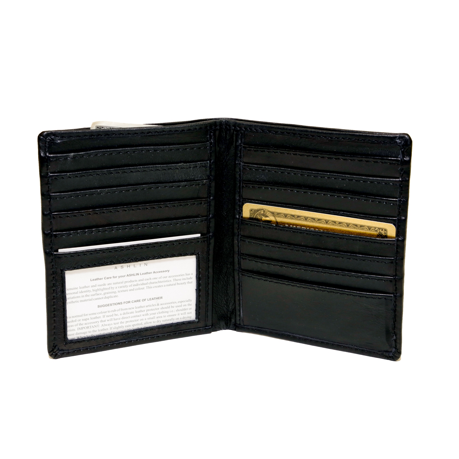 Ashlin® DESIGNER | CALEB Hipster ID wallet