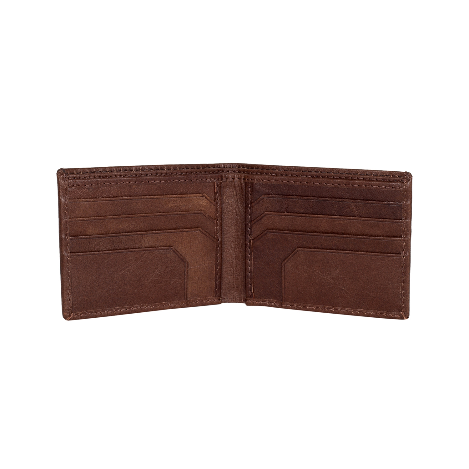 Ashlin® DESIGNER | ALVIN Mens 8 Pocket Slim Bifold Wallet with 8 pockets