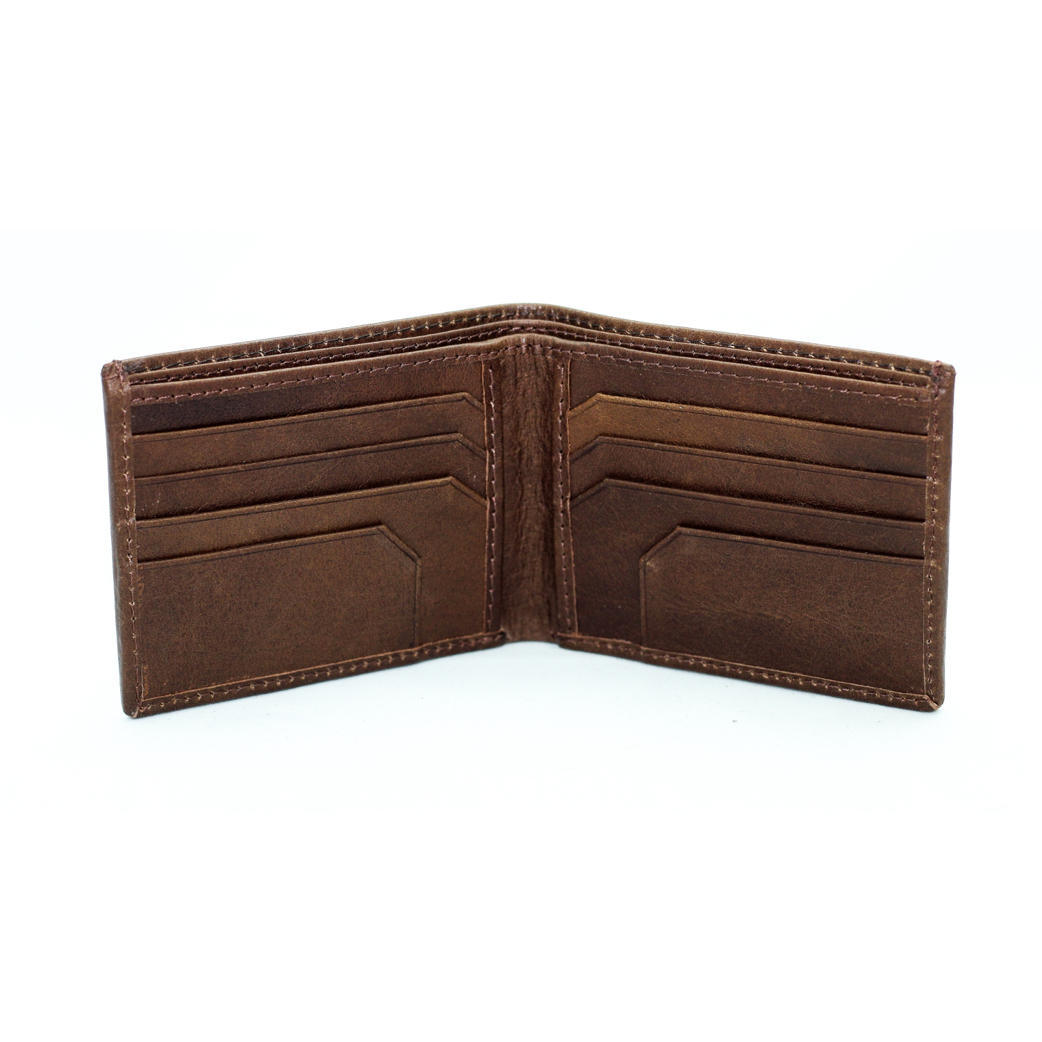 Ashlin® DESIGNER | ALVIN Mens 8 Pocket Slim Bifold Wallet with 8 pockets