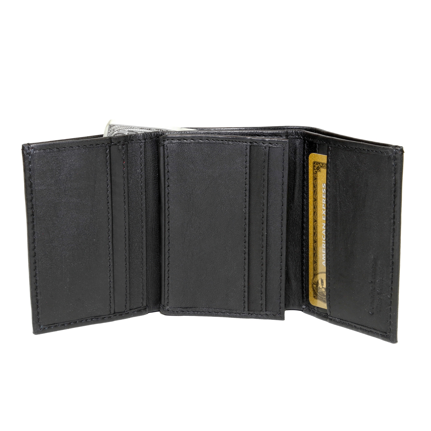 Ashlin® DESIGNER | LANDON Trifold Wallet 2 IDs and 9 card pockets