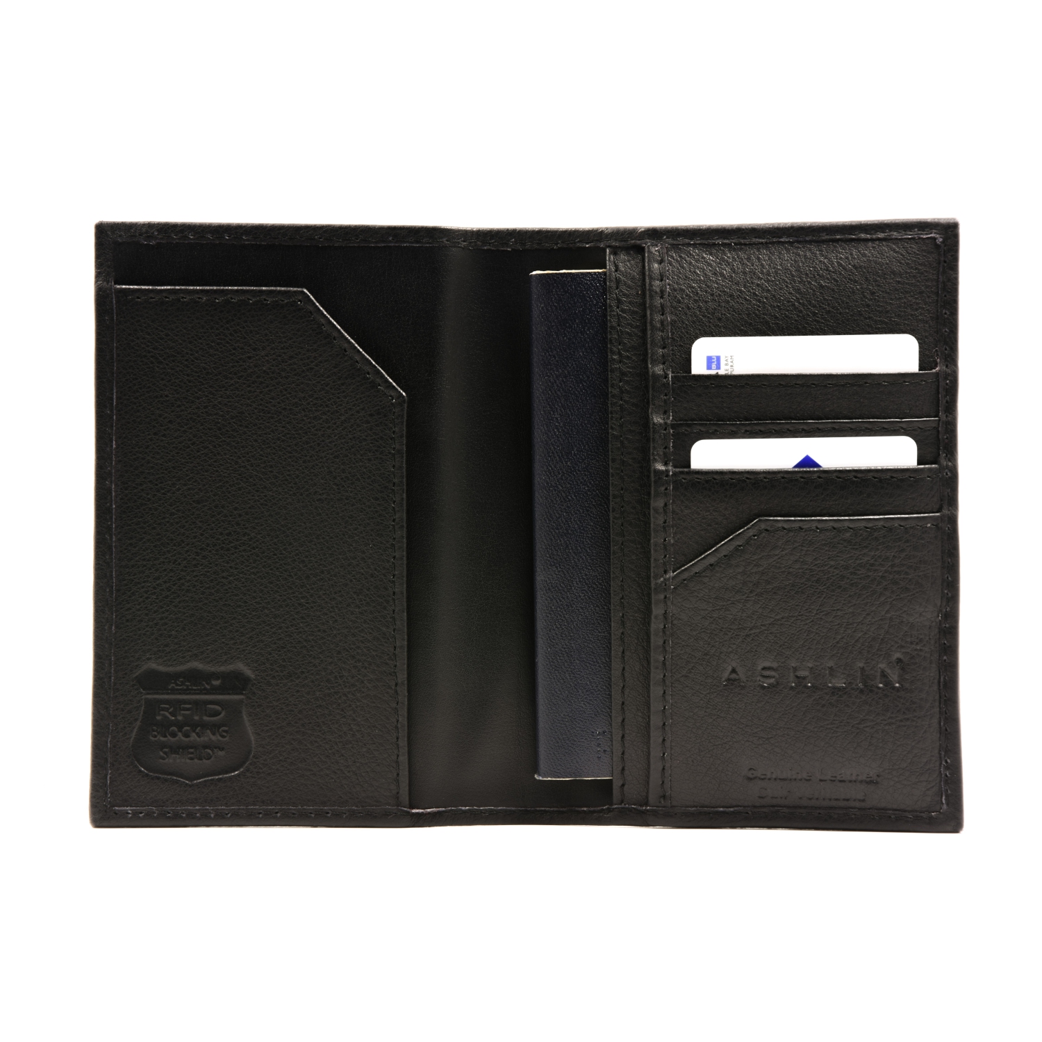 Ashlin® DESIGNER | AMSTERDAM RFID Blocking Passport Wallet