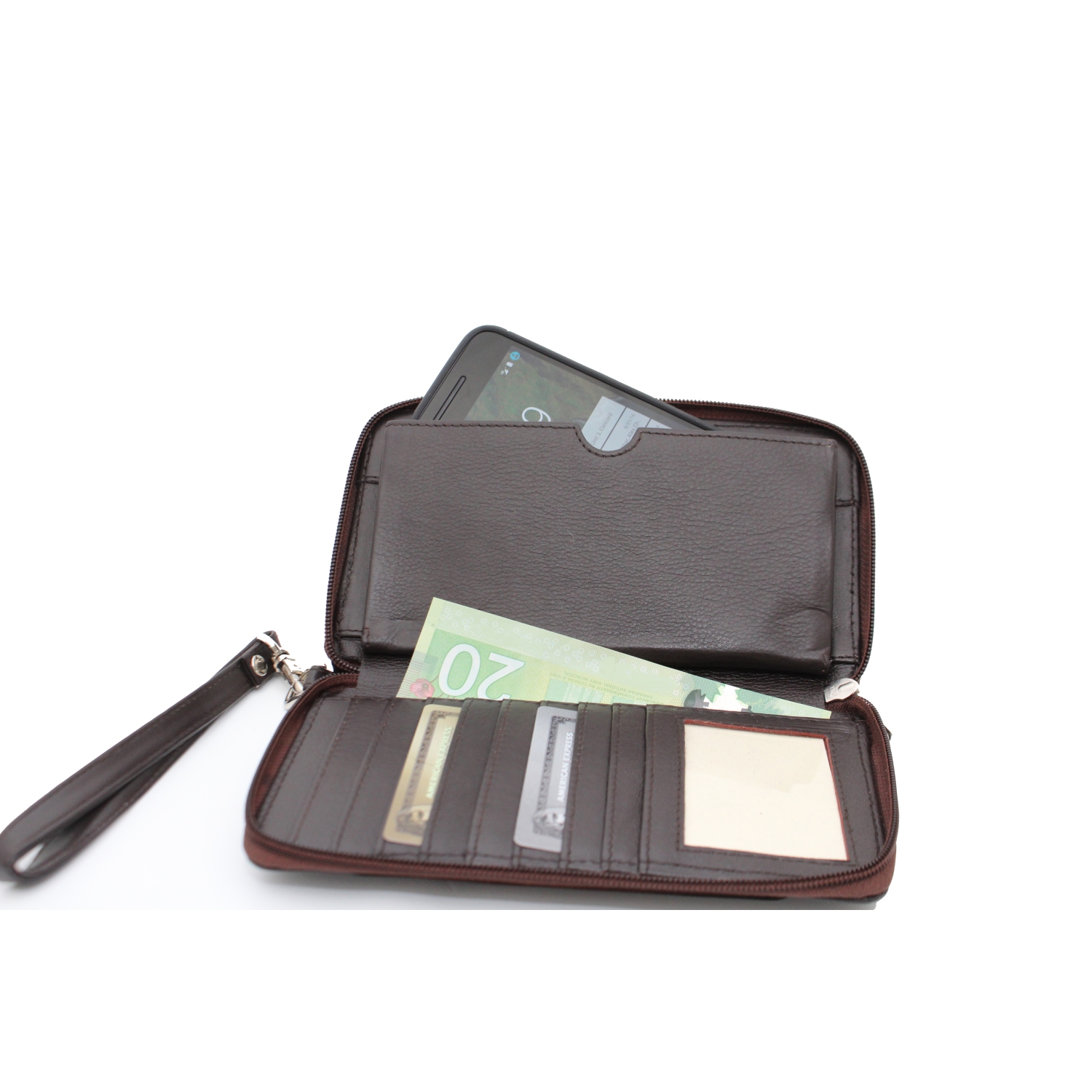 Ashlin® DESIGNER | CELINE Wristlet for iPhone 8 Plus 7 Plus 6 Plus