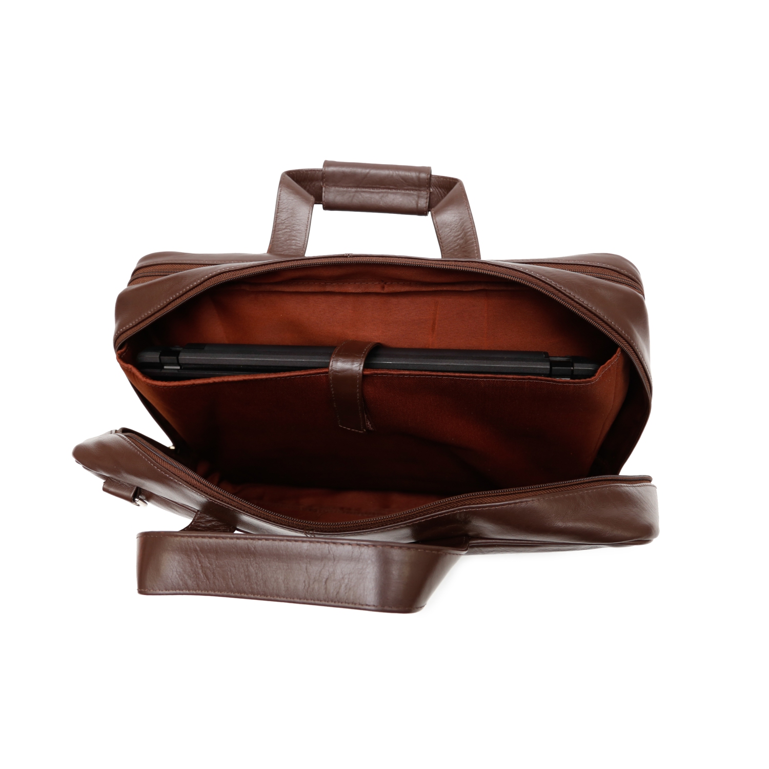 Ashlin® DESIGNER | CARSON Laptop Briefcase with Removable Shoulder Strap