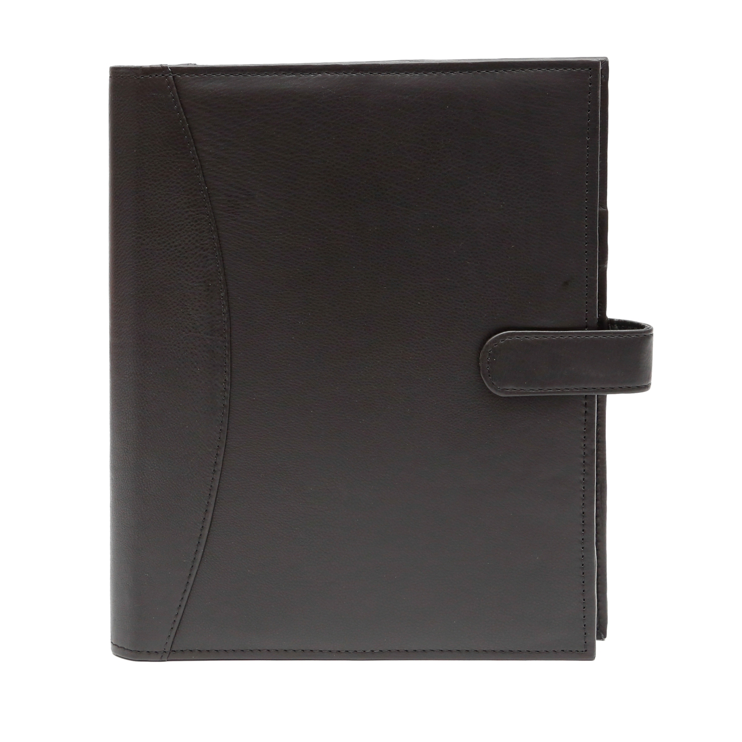 Ashlin® DESIGNER | HOUGH Refillable Journal with book card pockets strap