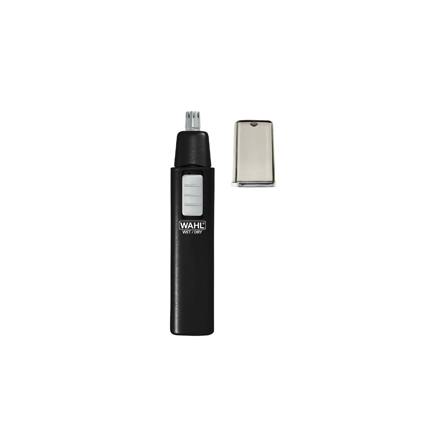 Wahl 5567-500 Ear, Nose and Brow Wet/Dry Stainless Trimmer in Black