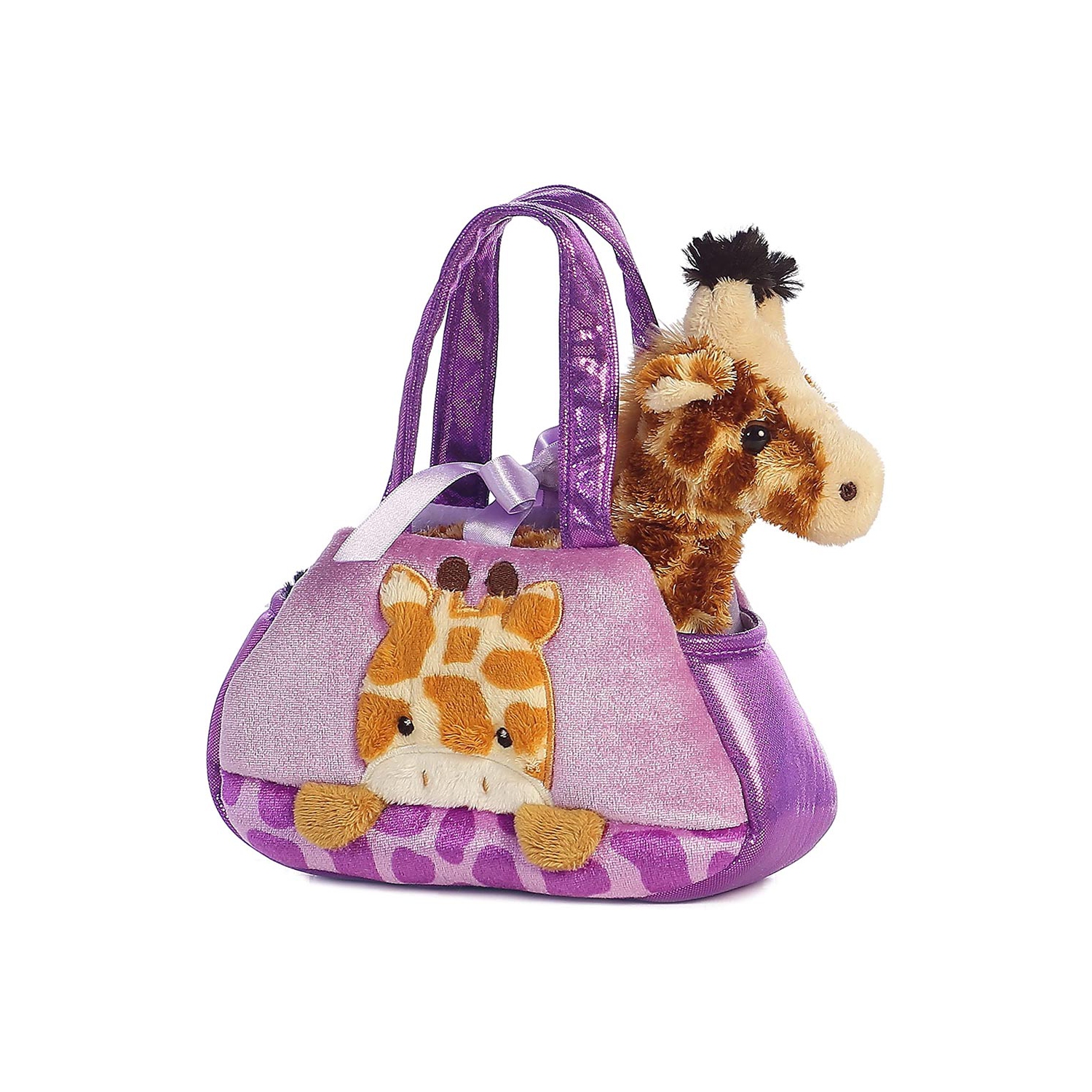 Aurora World Fancy Pals Peek-A-Boo Giraffe Pet Carrier