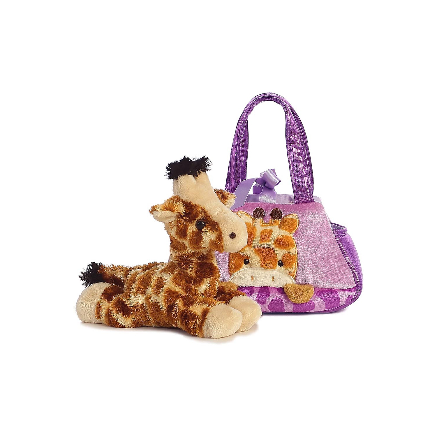 Aurora World Fancy Pals Peek-A-Boo Giraffe Pet Carrier