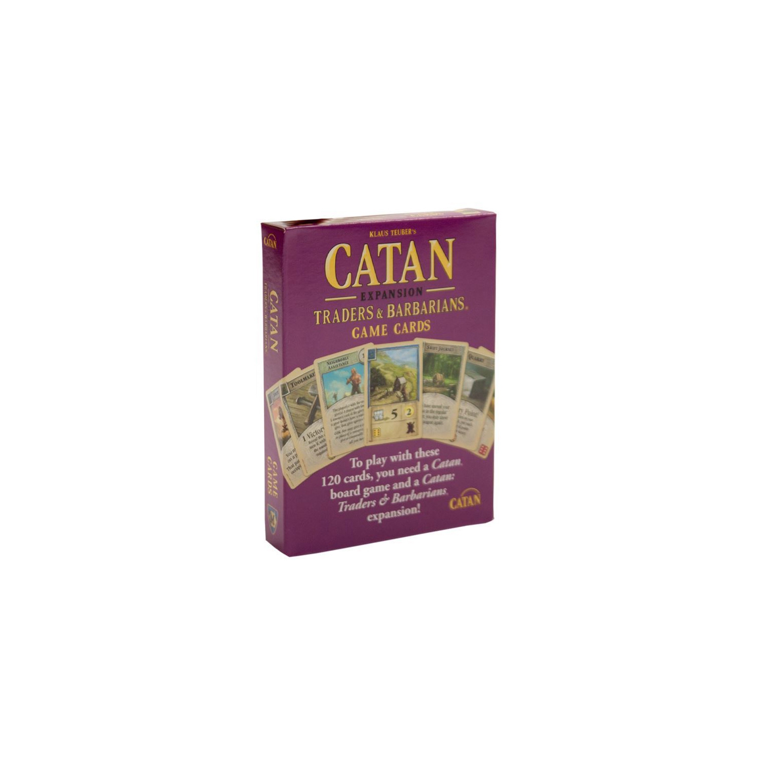 Catan: Traders And Barbarians Replacement Game Cards