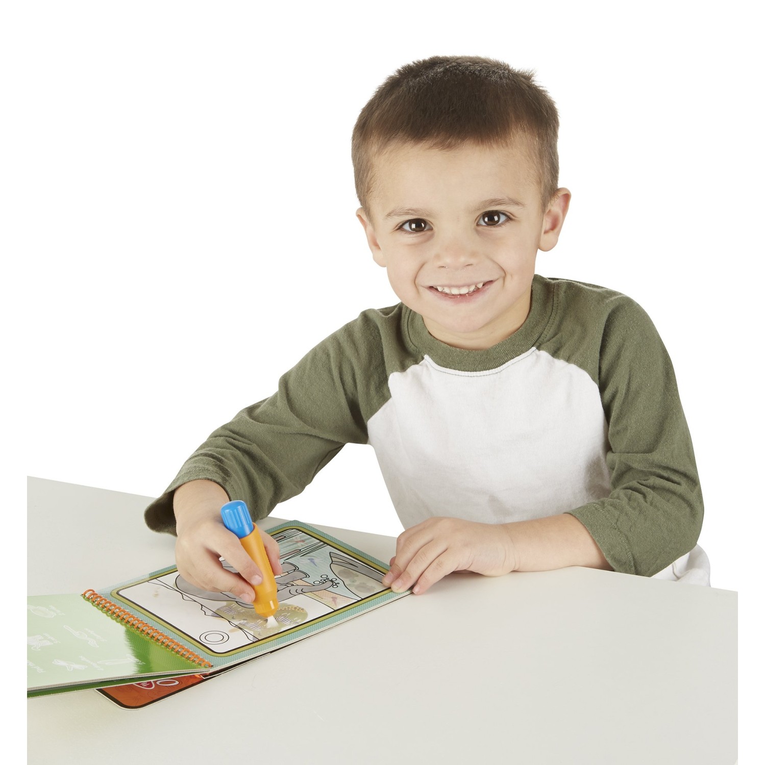 Melissa & Doug On The Go Water Wow! Reusable Water-Reveal Activity Pad - Safari