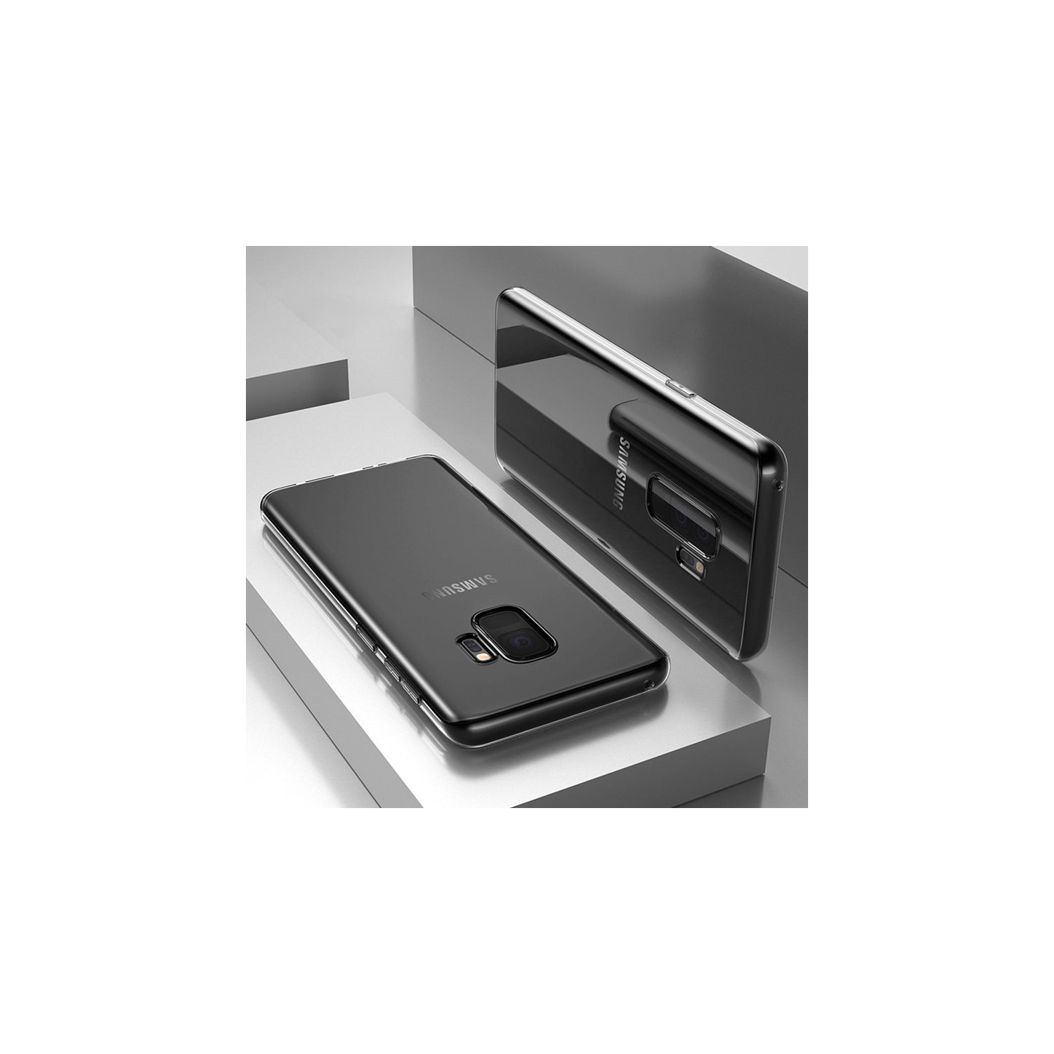 PANDACO Clear Case for Samsung Galaxy S9