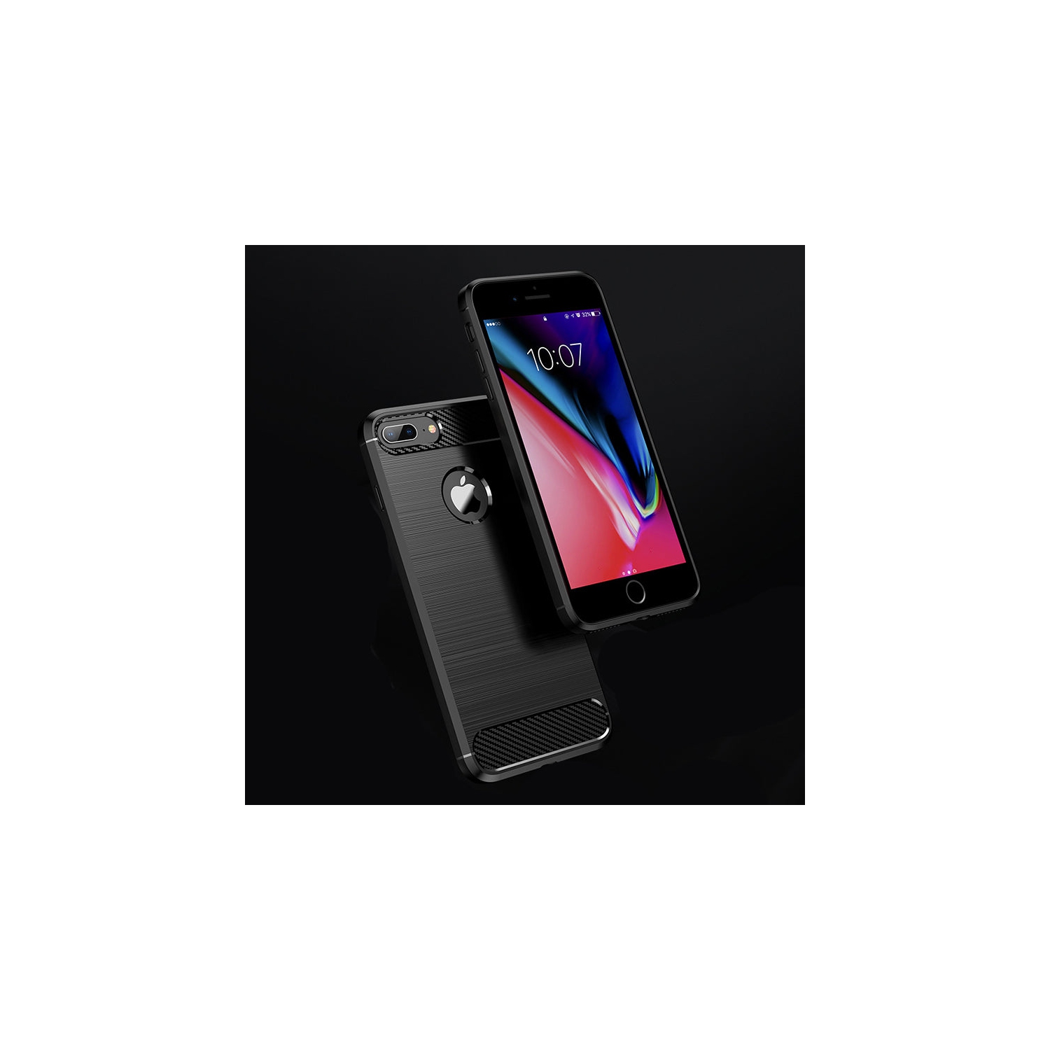 PANDACO Étui souple ajusté pour iPhone 7+ / iPhone 8+