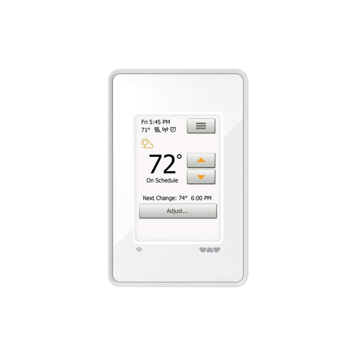 Schluter Ditra Heat Digital Thermostat - DHERT 104/BW - Wi-Fi Touchscreen  Programmable | Best Buy Canada