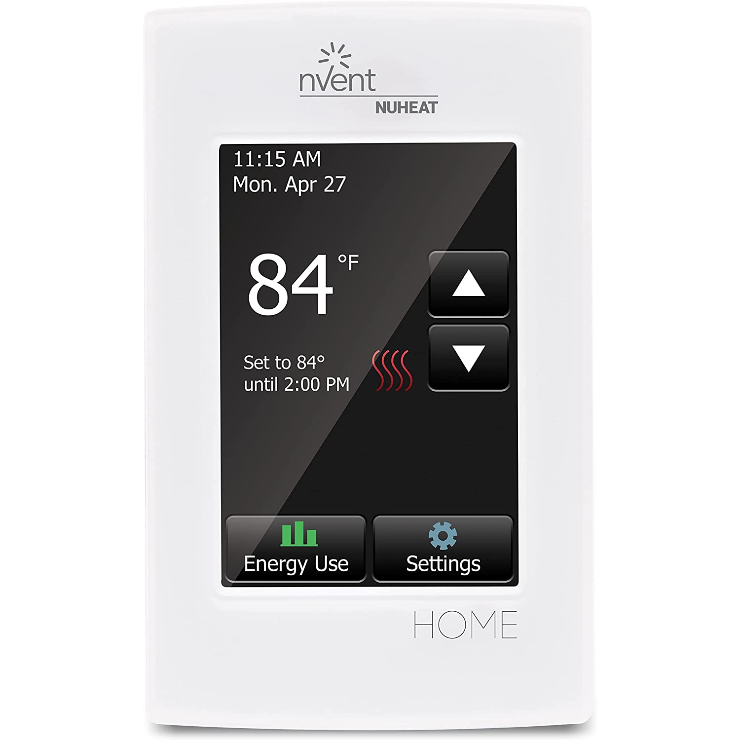 Nuheat nVent Home AC0056 Touchscreen Programmable Radiant Floor Heating Thermostat