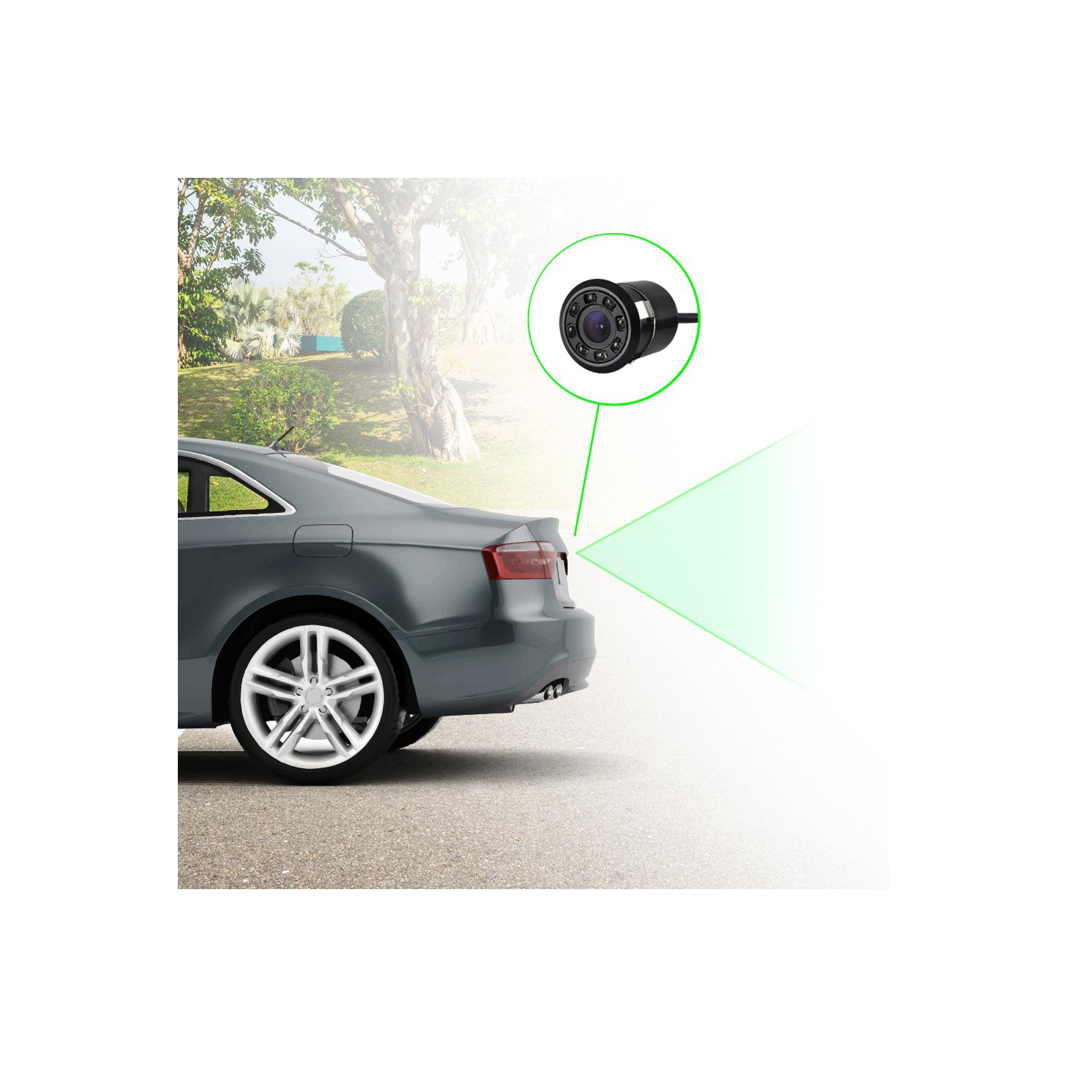 Pyle PLCM12 Rearview Backup Parking Assist Camera