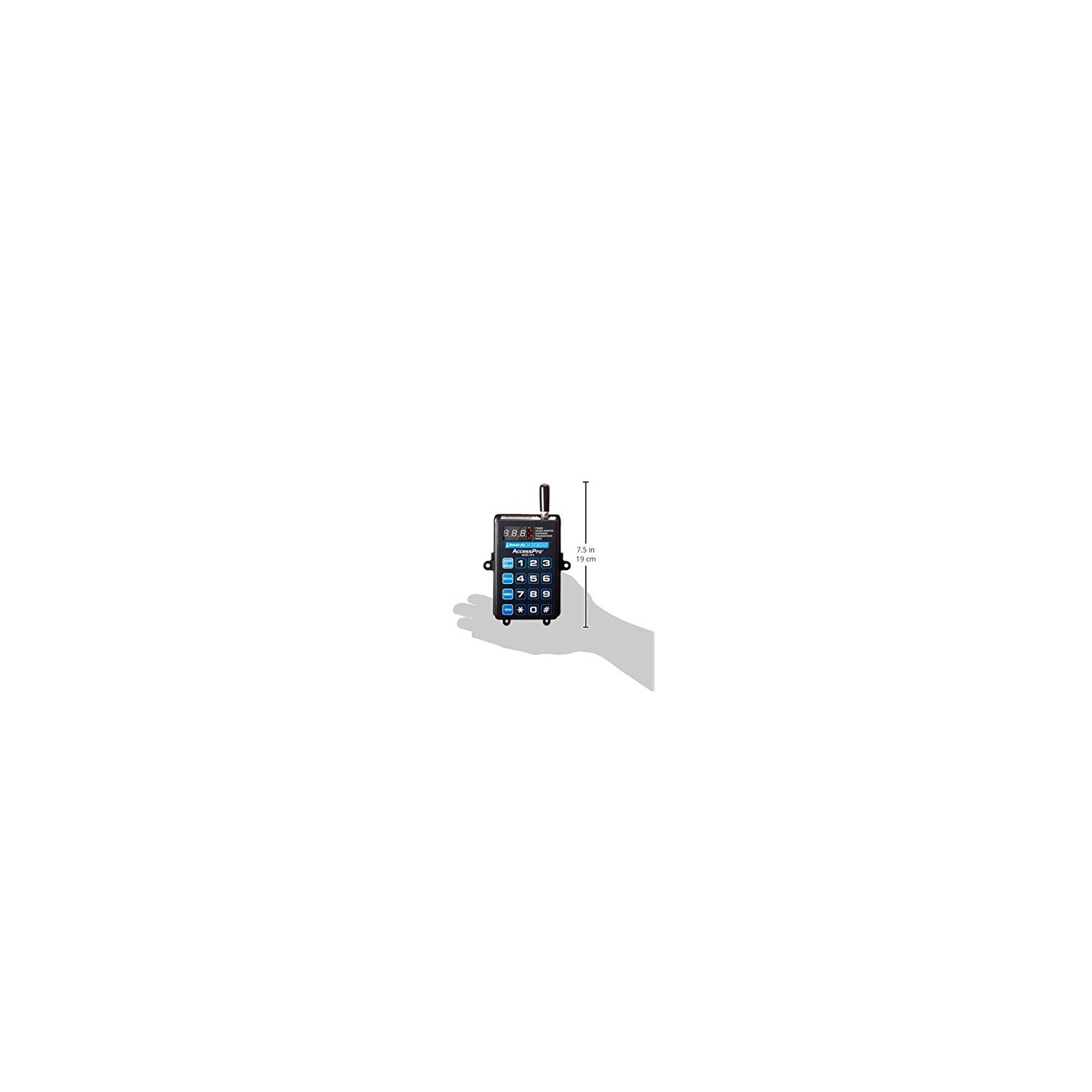 Linear Ap-5 Wireless Access Controller For 2 Gates/Doors - 500 Ft Range, Programmable Relays