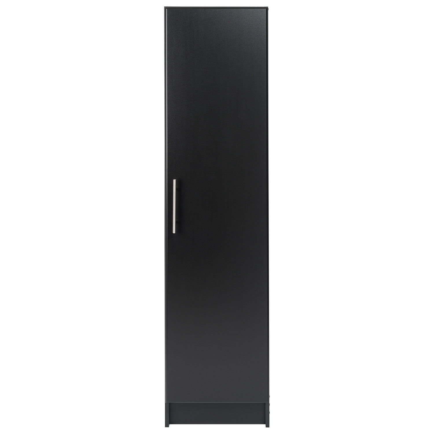 Armoire en bois Elite Home Storage 65 po 2 tablettes avec porte – Noir