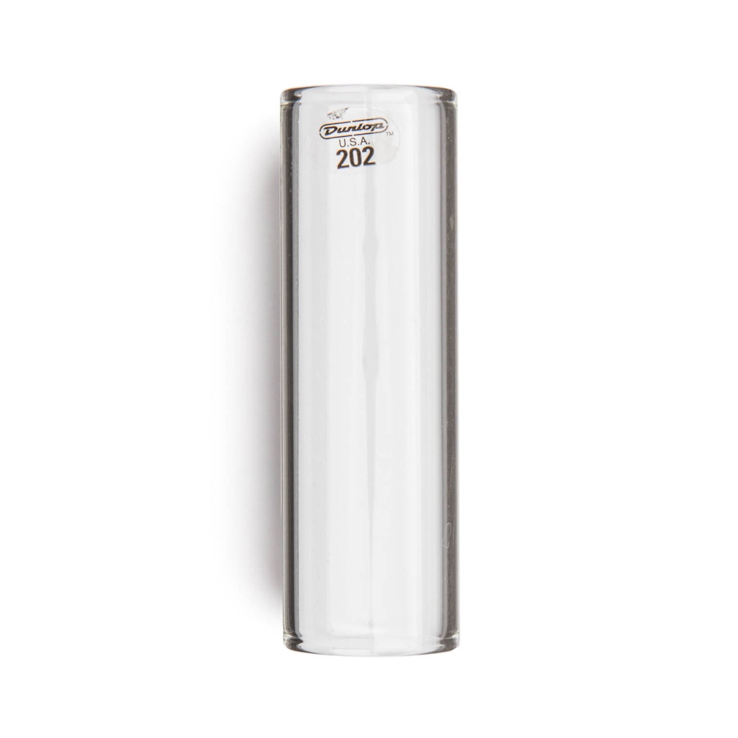 Dunlop 202 Pyrex Glass Bottleneck Guitar Slide-Reg Med