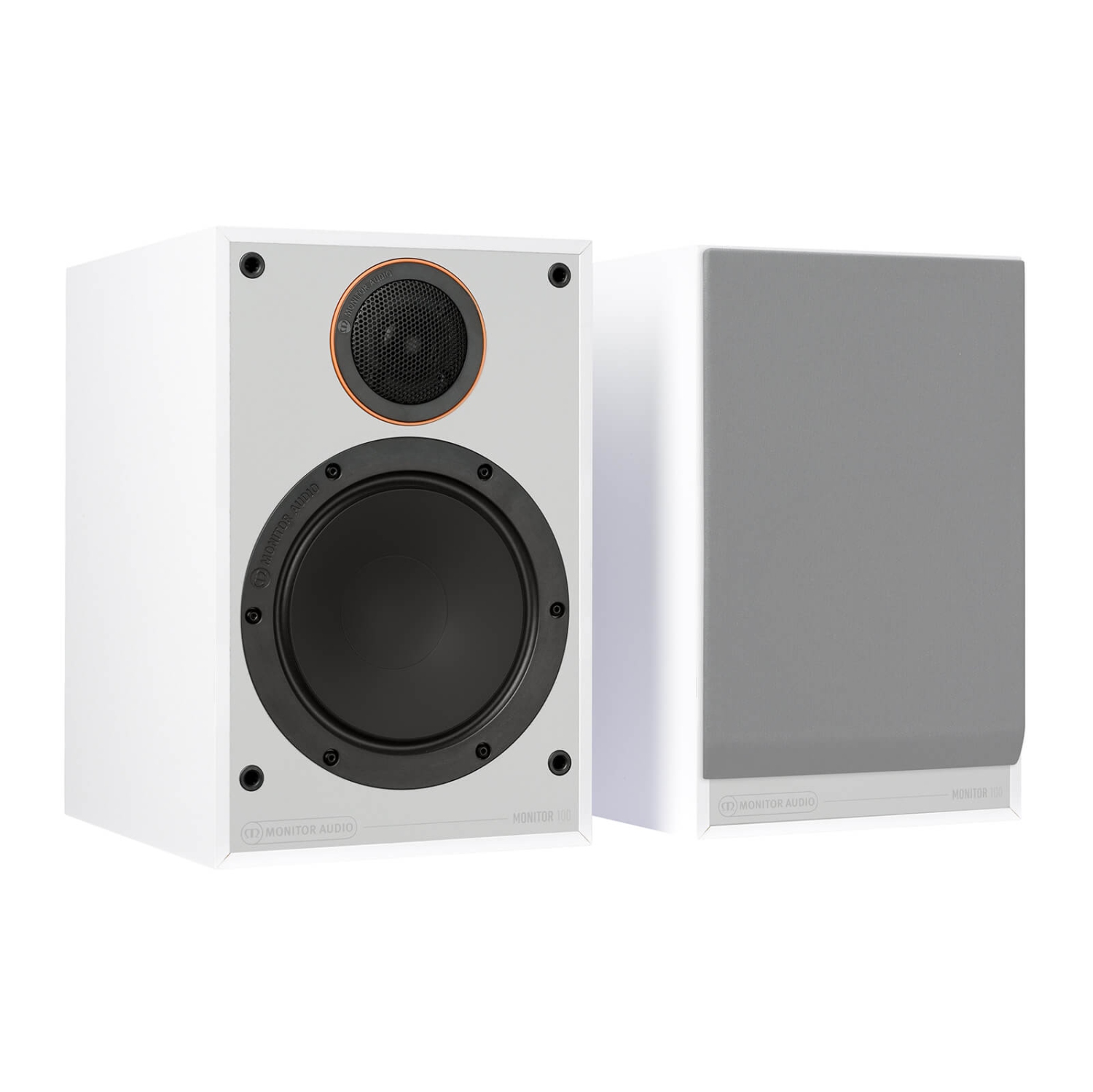 Monitor Audio Monitor 100 2-way Bookshelf Speakers - White (Pair)