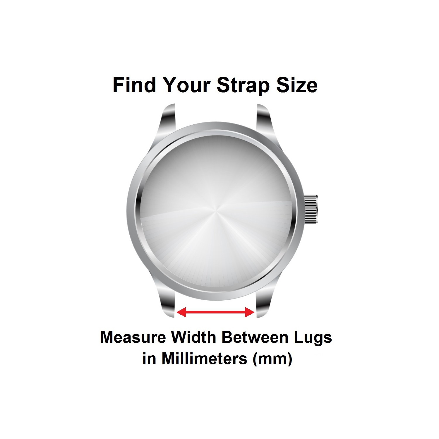 DASSARI 20mm Black w/ Red Stitching Pilot Quick Release Leather Watch Band Strap w/ Black Rivets