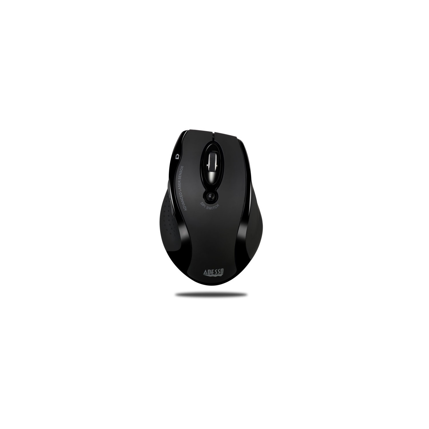 Adesso 1600 dpi Wireless Laser Mouse -