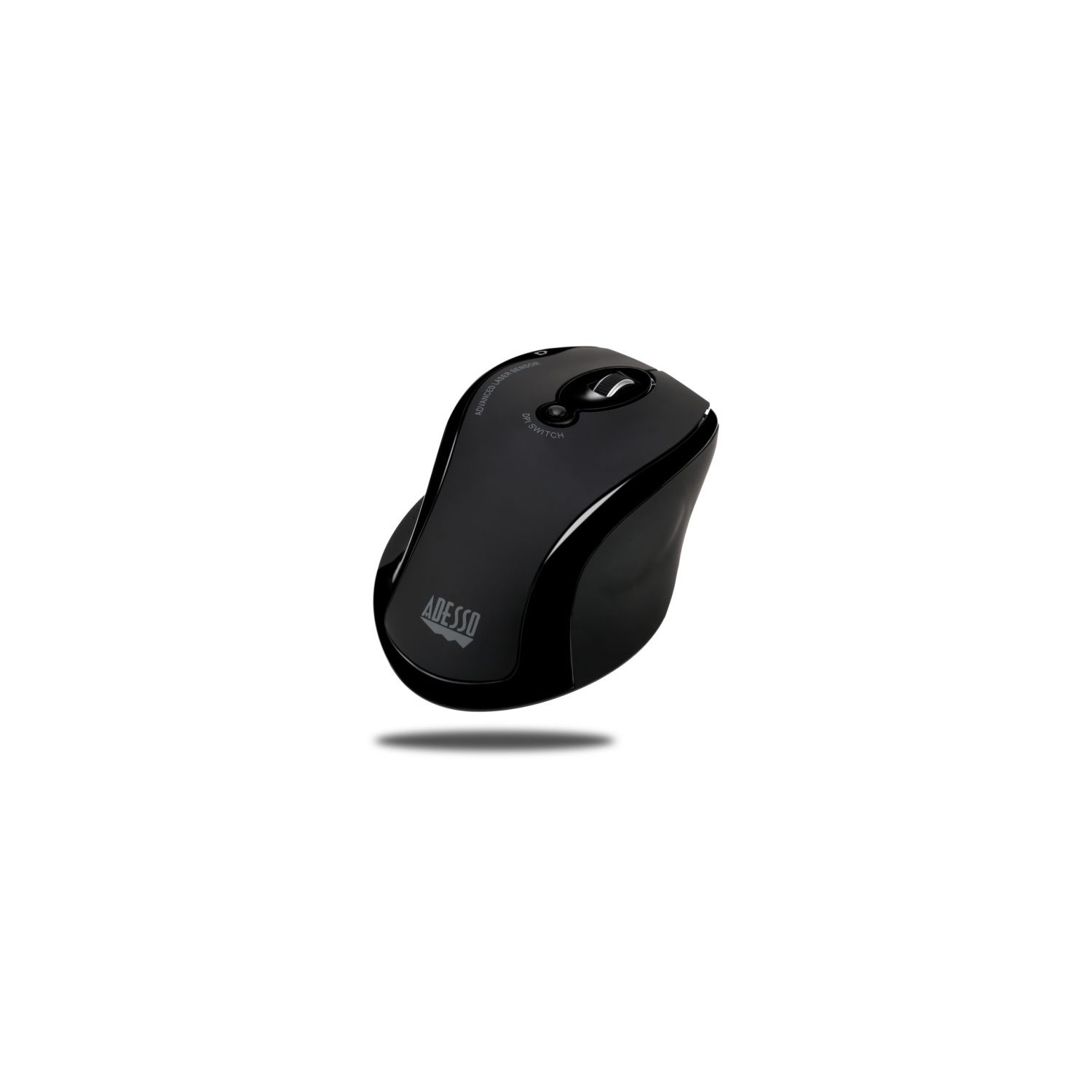 Adesso 1600 dpi Wireless Laser Mouse -