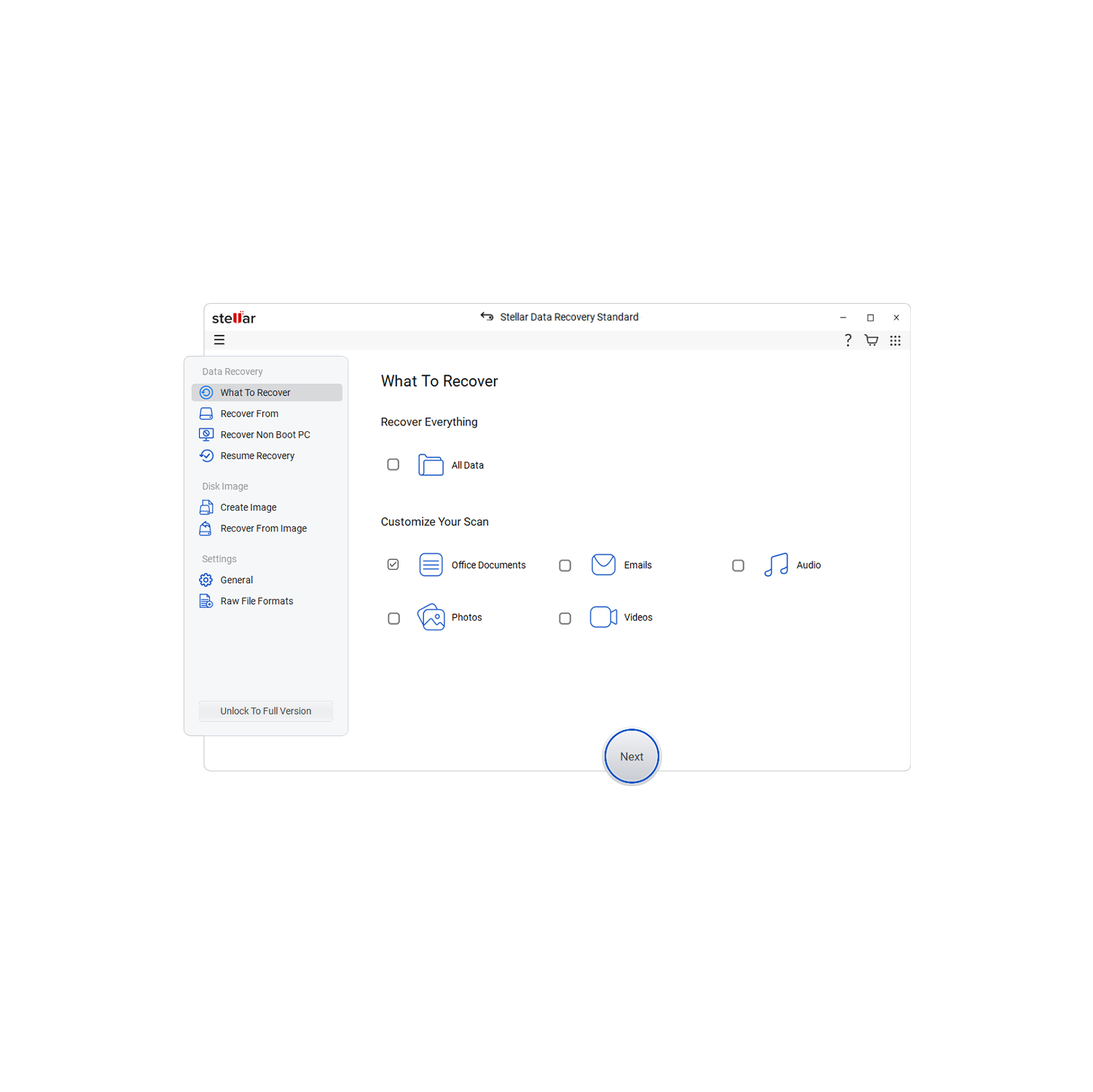 Stellar Data Recovery Software | for Windows | Standard | 1 PC 1 Year |- Digital Download