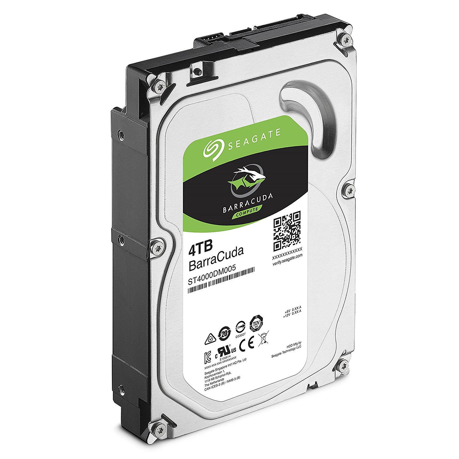 Seagate 4TB 3.5" SATA Desktop Internal Hard Drive (ST4000DM004)