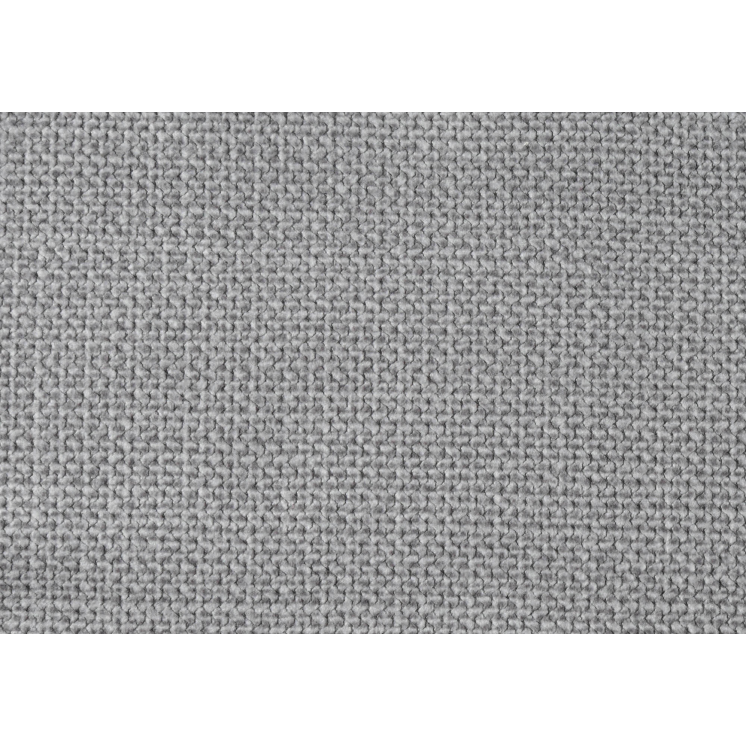 Tabouret de bar contemporain 2 pièces de Monarch - tissu gris - base chromée