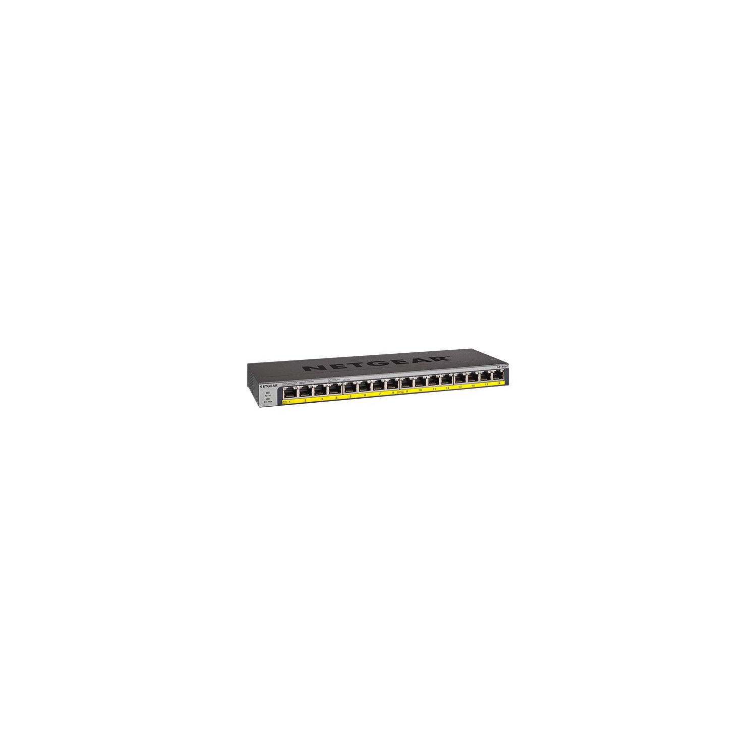 Netgear 16-Port Gigabit PoE+ Compliant Unmanaged Switch -