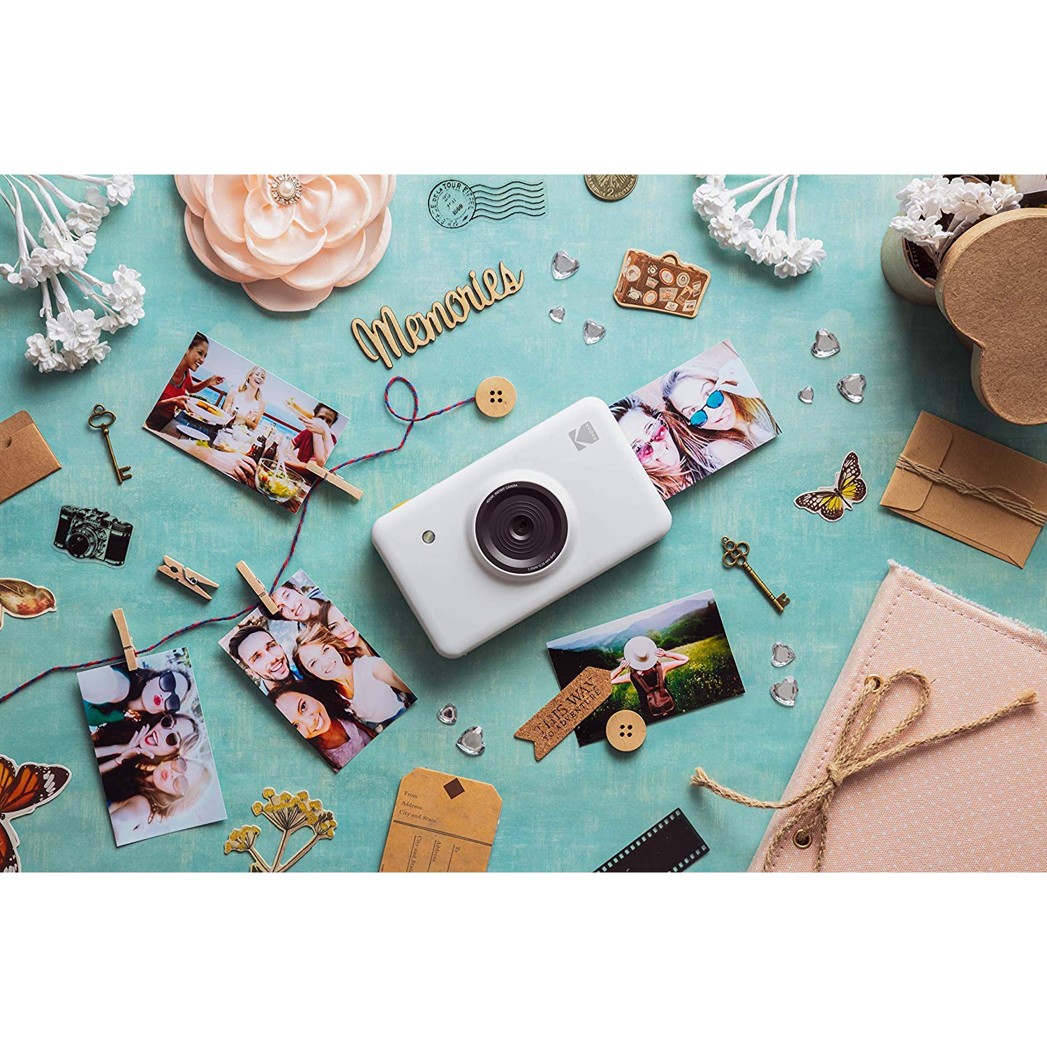 Kodak Mini Shot Appareil photo instantane numerique Jaune