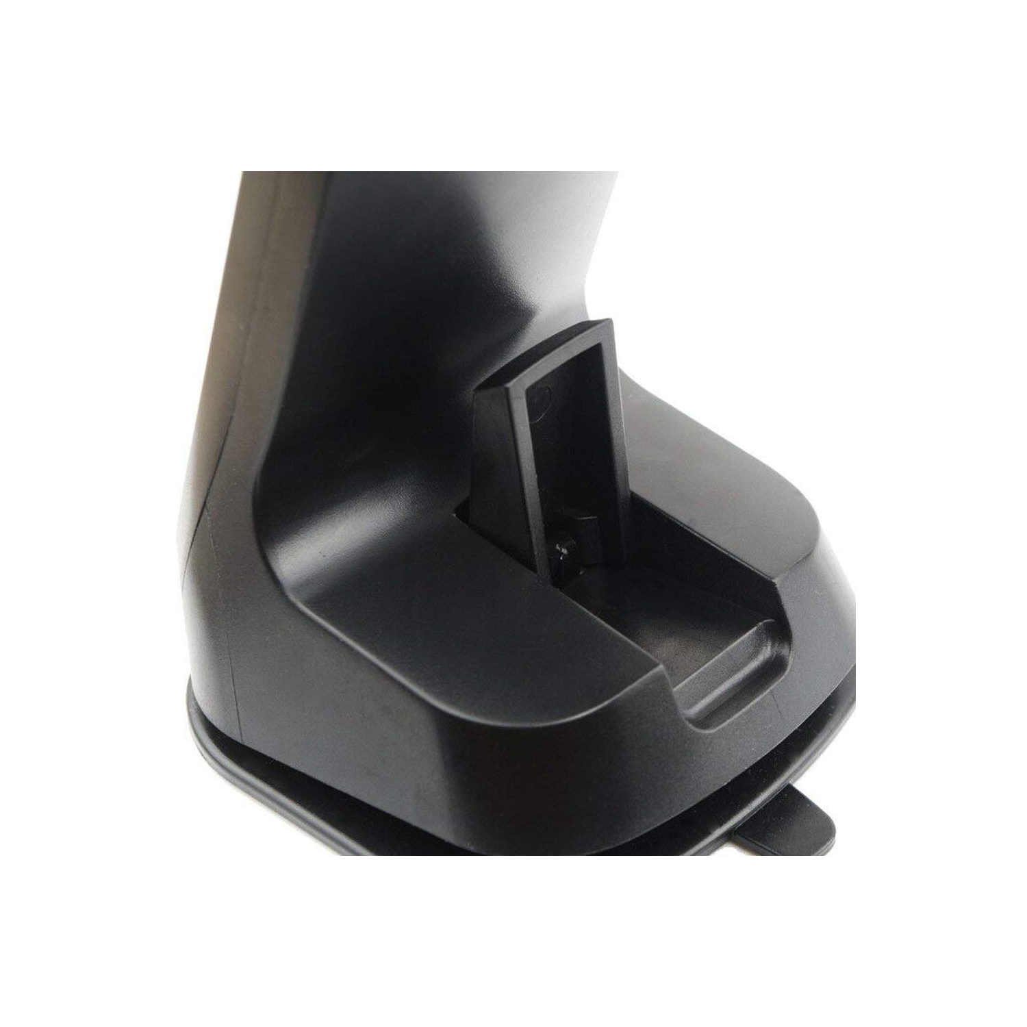 Uolo Smart Holder Dual-locking Mount for 3.5”-5.5” devices [Car Mount Holder] with 360 Rotation Clamp & Suction Base