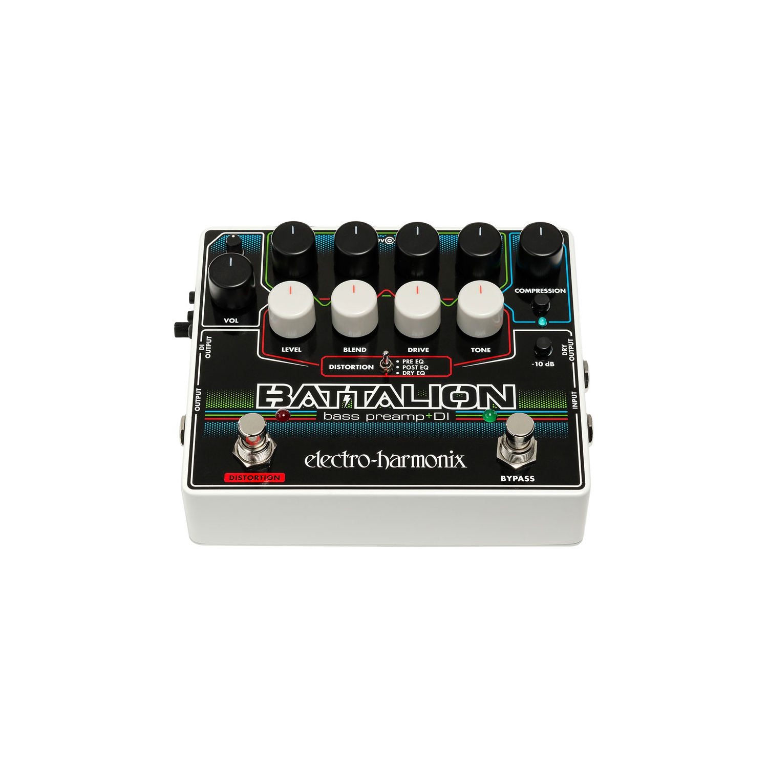 Electro-Harmonix Battalion Bass Preamp and DI Pedal