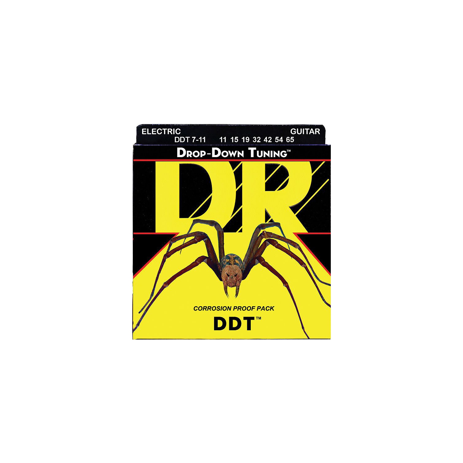 DR Handmade Strings DDT Electric Guitar Strings, Extra Heavy 7-String