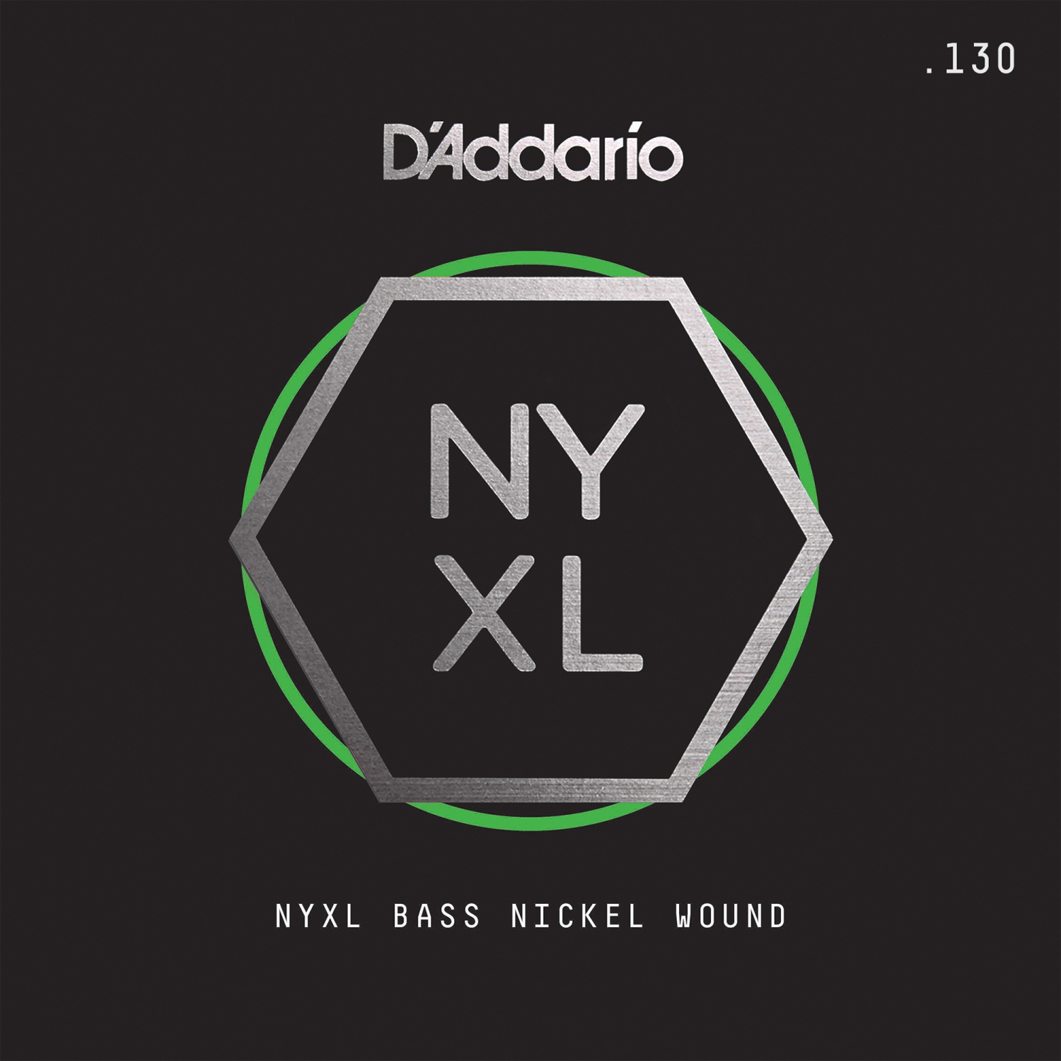D'Addario NYXL Nickel Wound Single Bass Guitar Strings - Long 130