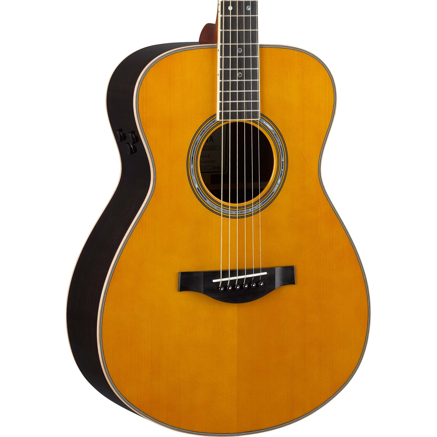 Guitare TransAcoustic Small Body de Yamaha - teinte rétro