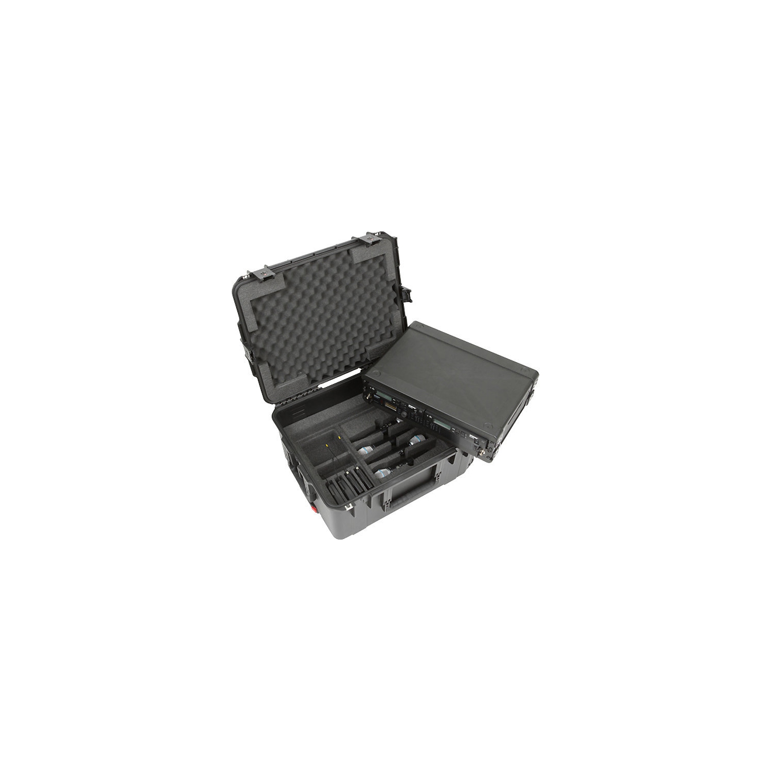SKB 2U iSeries 2217-10 Wireless Microphone Fly Rack Case