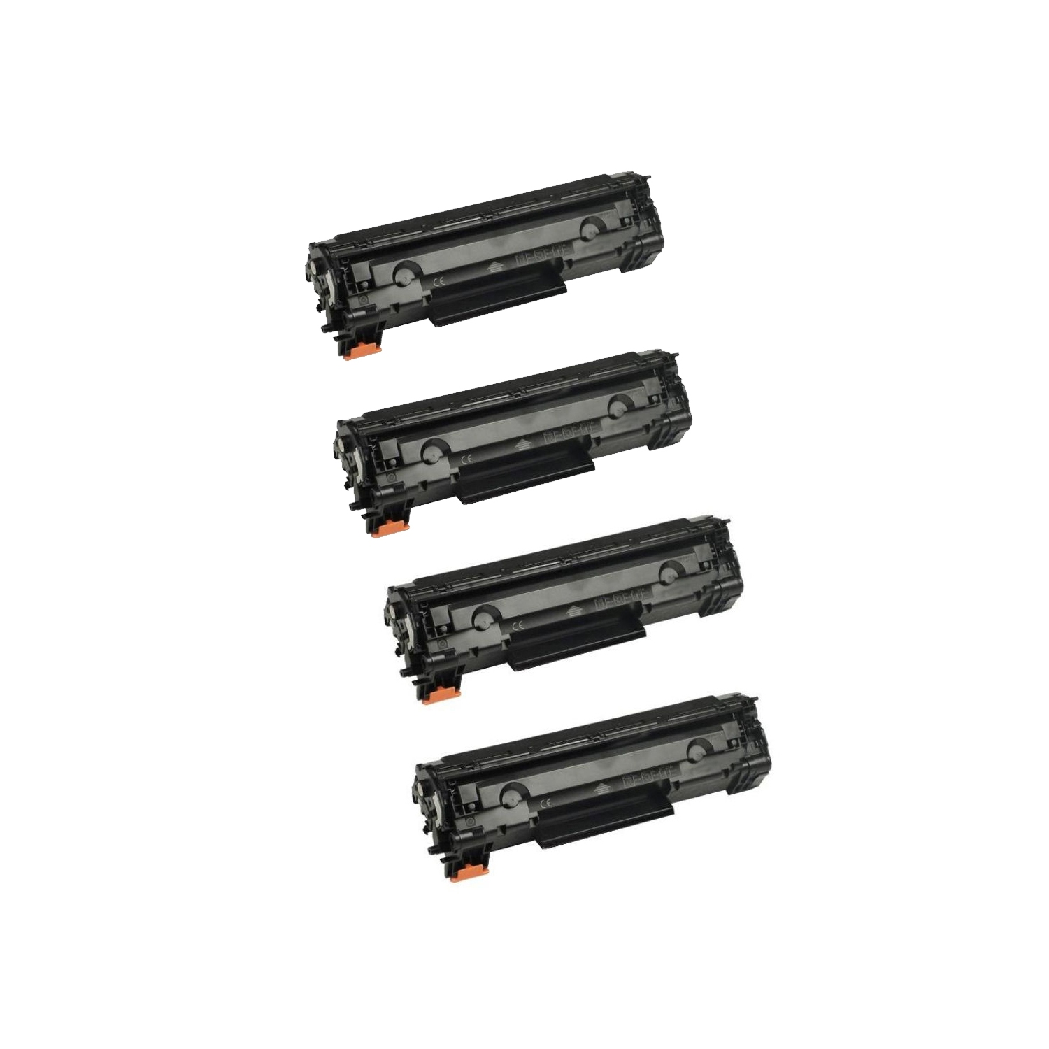 Max Saving - 4Pack Toner Cartridges Compatible for CE285A , HP CE285A HP 85A LaserJet Pro P1102 P1102w M1130 M1132 M1134 M1136 M1137 M1138