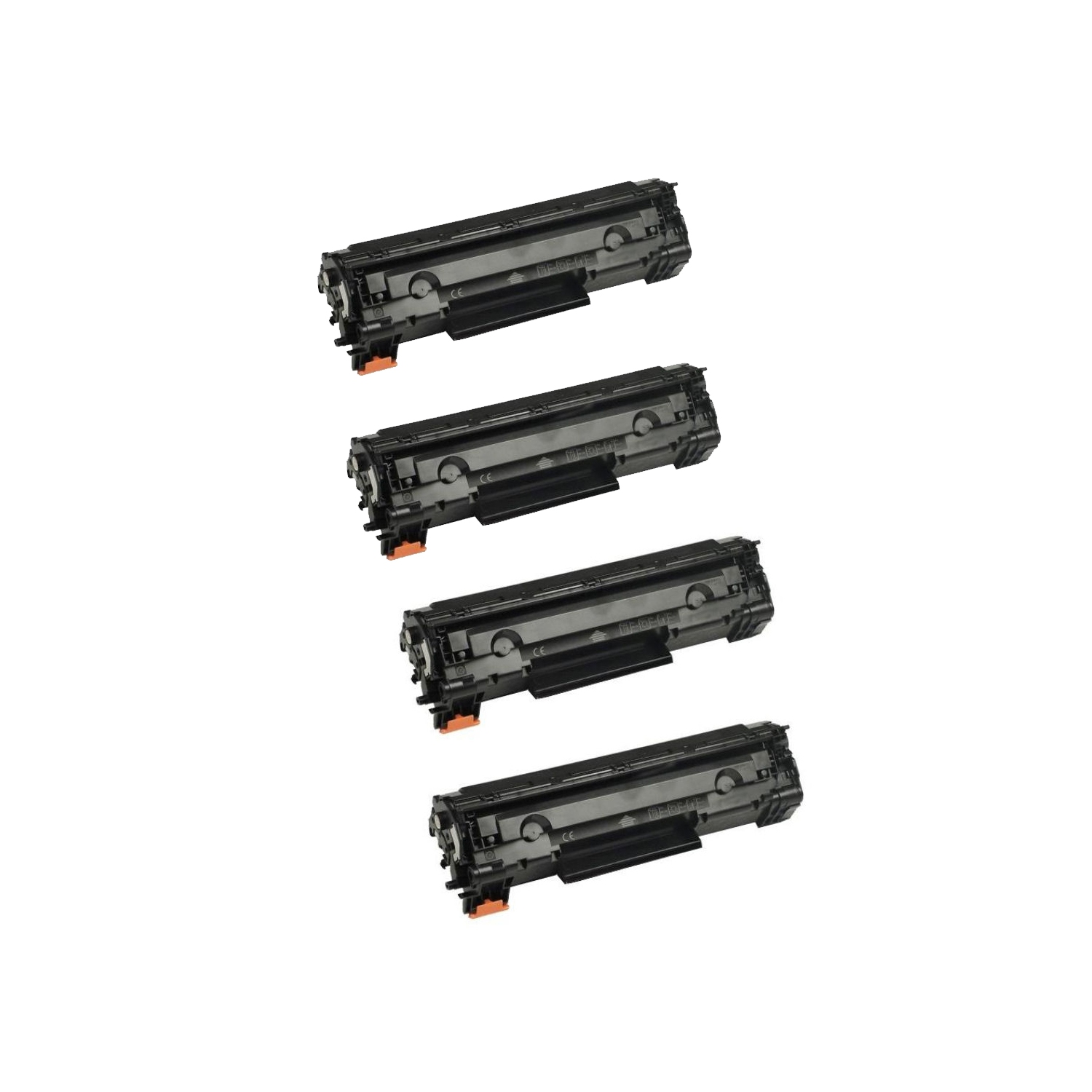 4 Pack CF283A Compatible Toner Cartridges for HP 83A, CF283A LaserJet Pro MFP M127fn, M127fw,M125nw,M125rnw, M225dn, M201dw, M201n