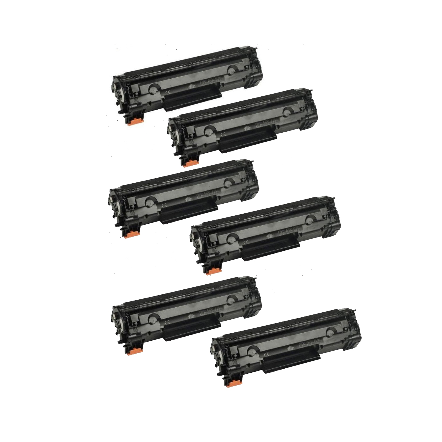 Max Saving - 6 Pk Compatible CF283X toner Cartridge for HP 83X LaserJet Pro M201dw,Pro M201n,M125a,MFP M125,M125rnwM127fn,MFP M127fw,MFP M225dn